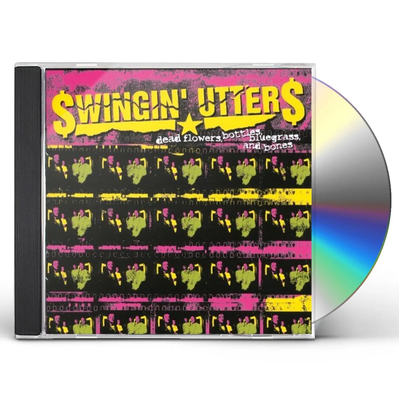 Swingin' Utters DEAD FLOWERS BOTTLES BLUEGRASS & BONES CD
