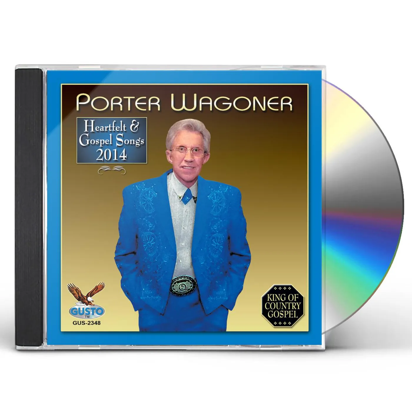 Porter Wagoner HEARTFELT & GOSPEL SONGS 2014 CD