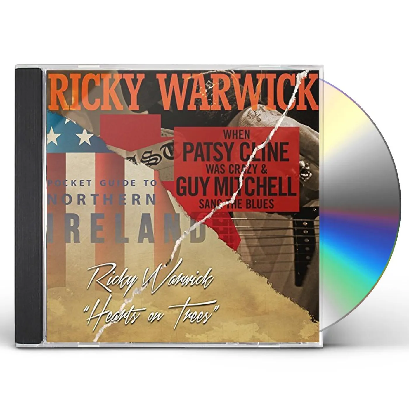 Ricky Warwick WHEN PATSY CLINE WAS CRAZY / HEARTS ON TREES CD