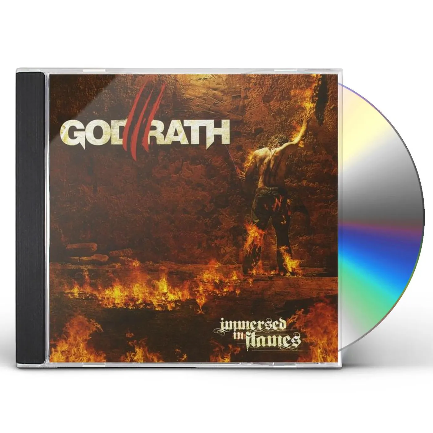 GodWrath IMMERSED IN FLAMES CD