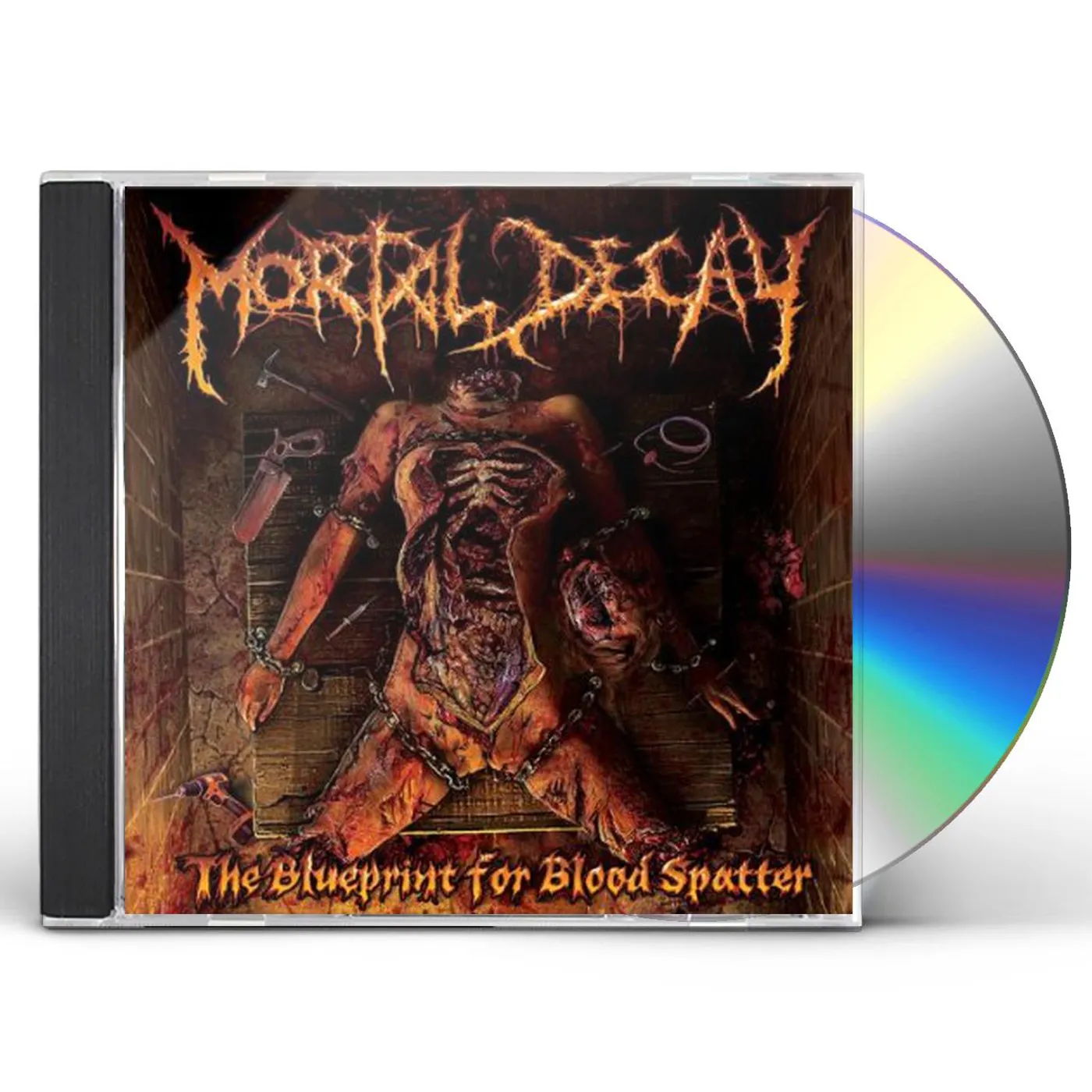 Mortal Decay BLUEPRINT FOR BLOOD SPLATTER CD