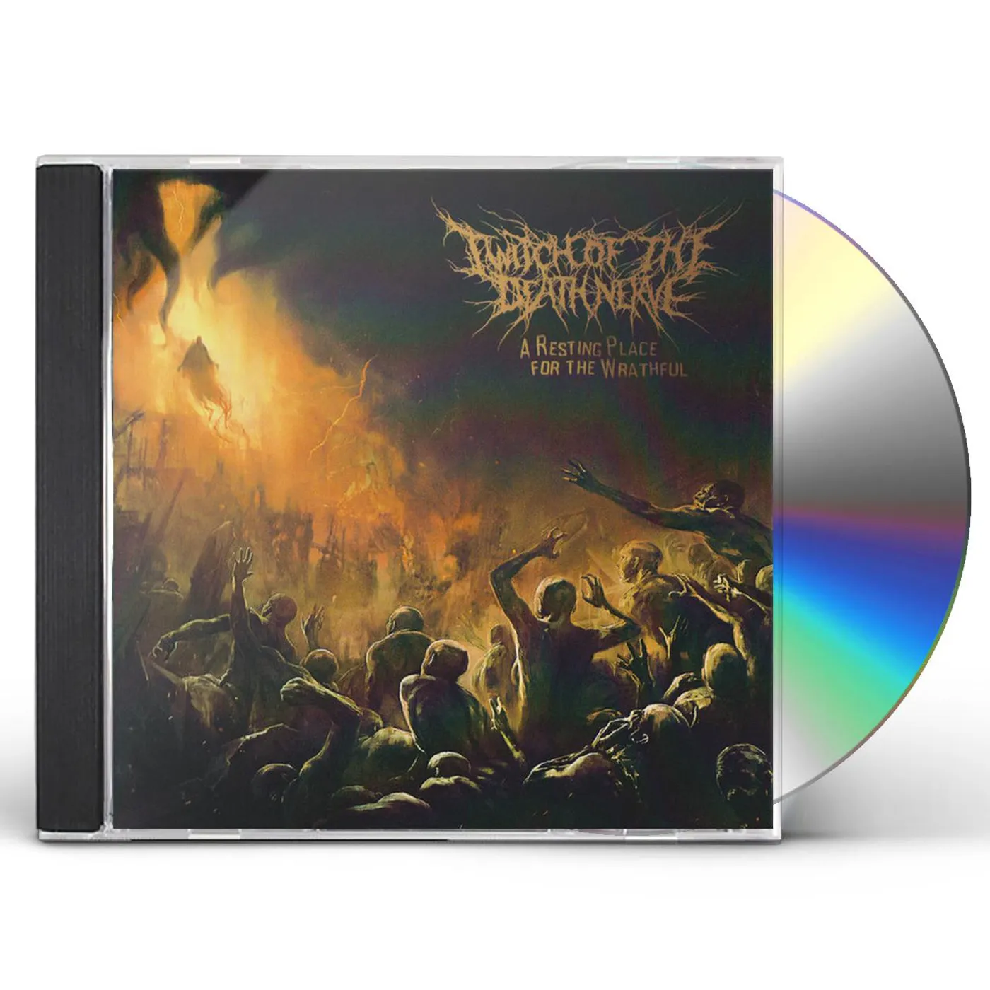 Twitch Of The Death Nerve RESTING PLACE FOR THE WRATHFUL CD