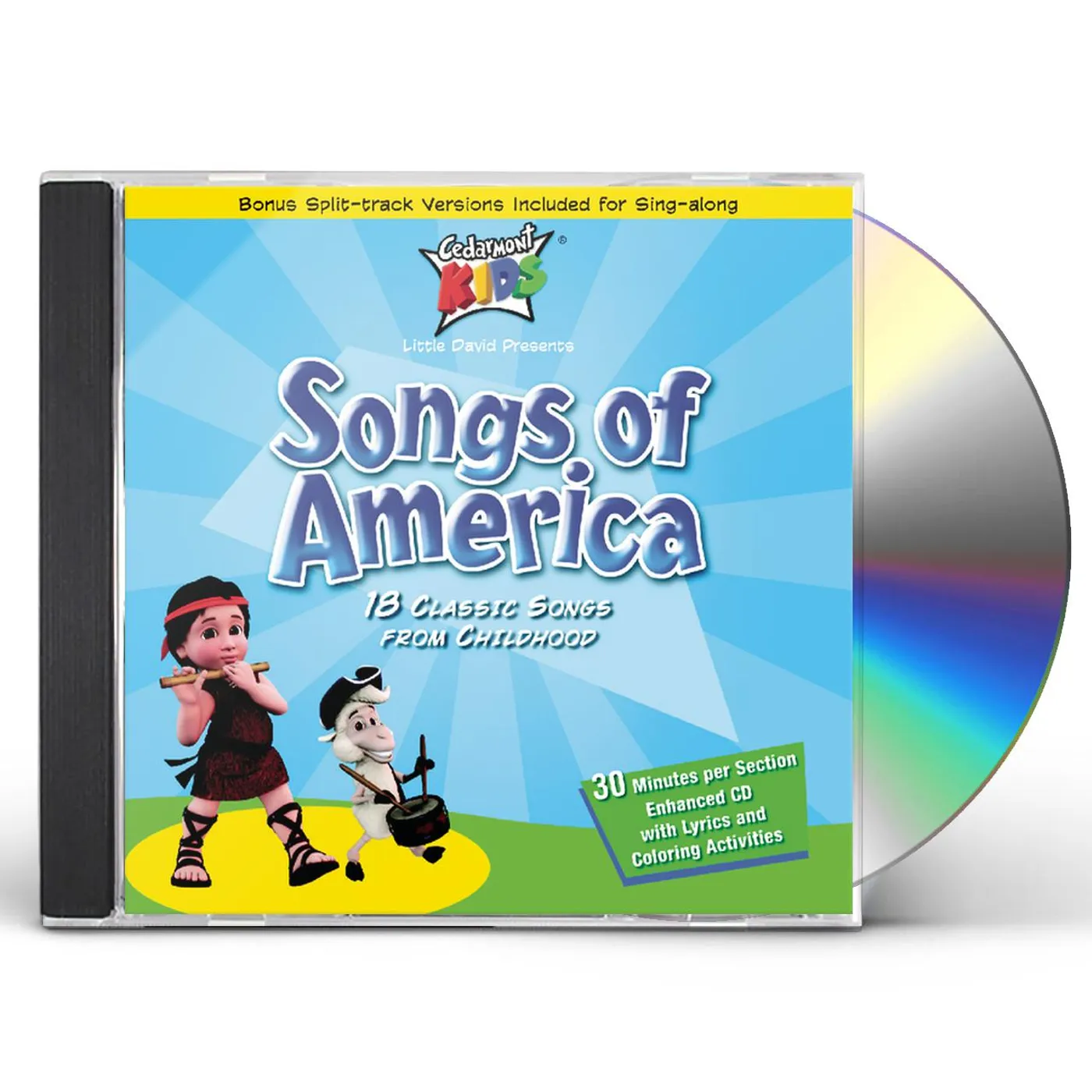 Cedarmont Kids SONGS OF AMERICA CD