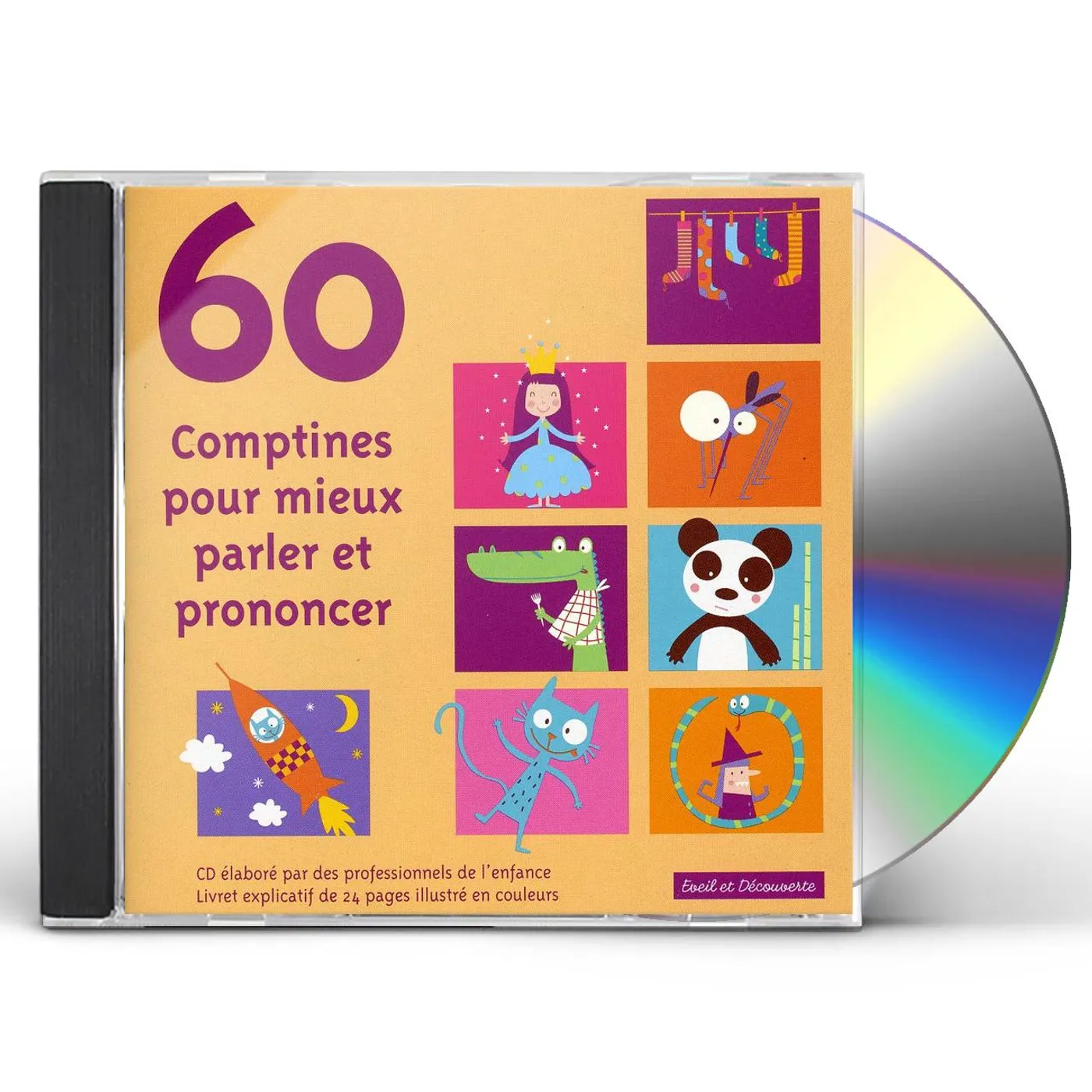 60 COMPTINES ET FORMULETTES POUR MI CD