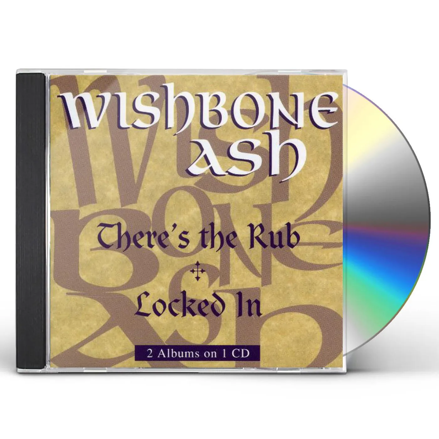 Wishbone Ash THERE'S THE RUB//LOCKED IN CD