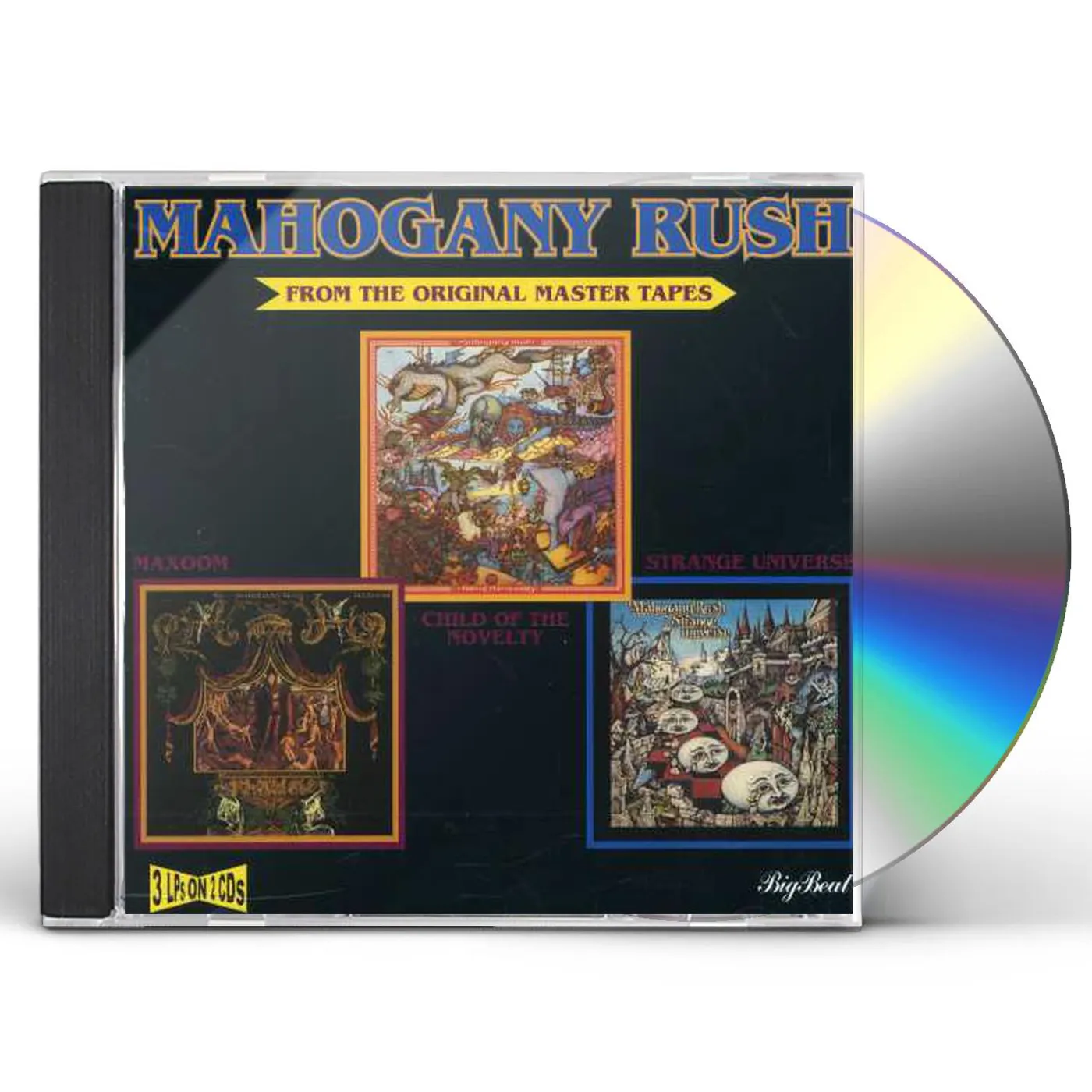 Mahogany Rush CHILD OF THE NOVELTY / STRANGE UNIVERSE / MAXOOM CD