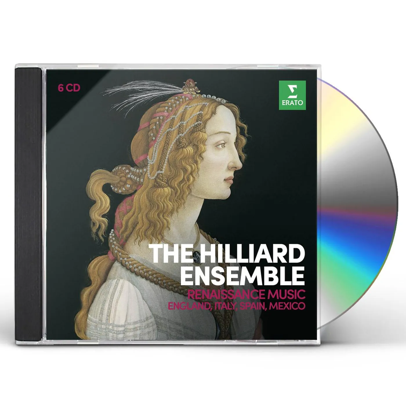 The Hilliard Ensemble 516018 RENAISSANCE MUSIC ENGLAND ITALY SPAIN MEXICO CD