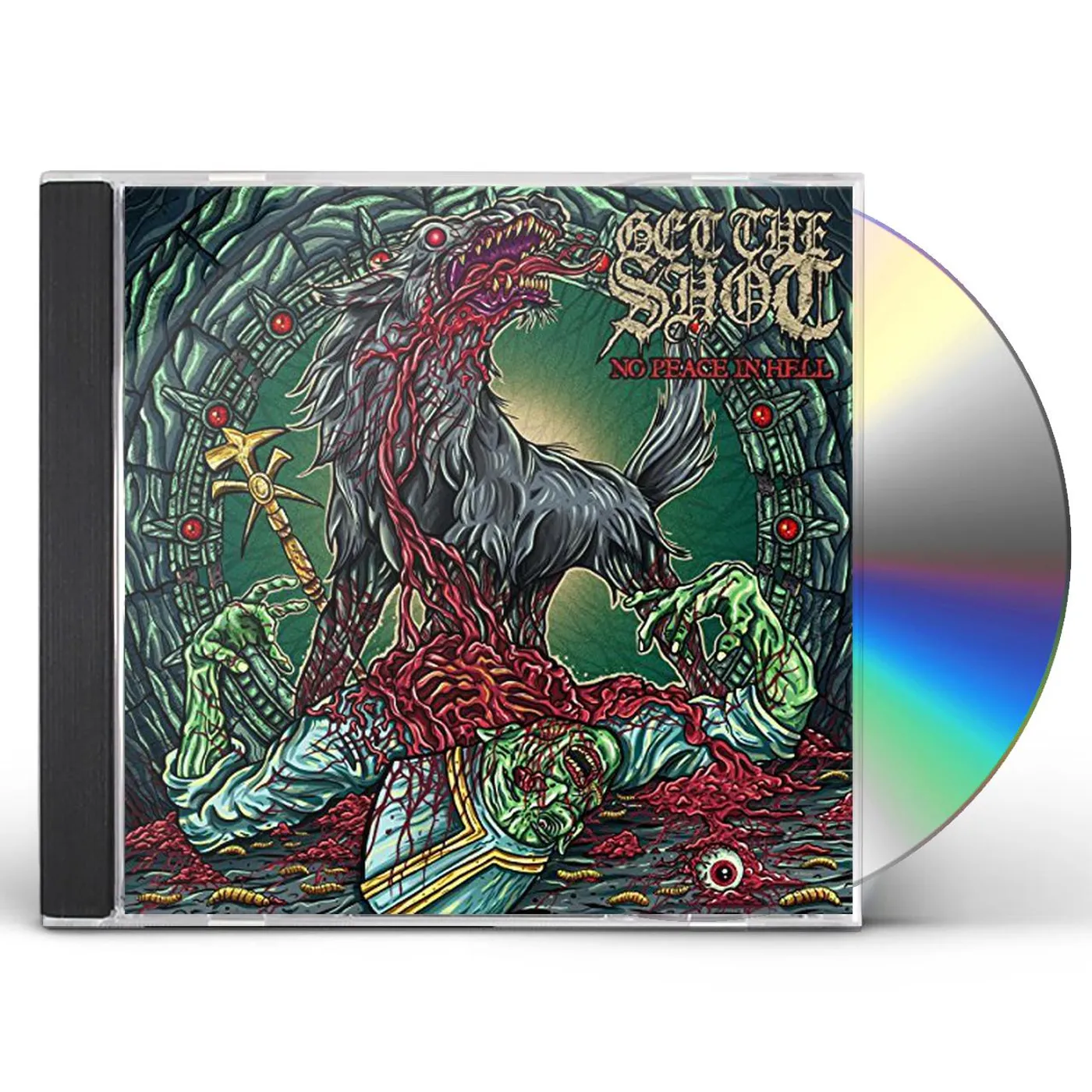 Get The Shot NO PEACE IN HELL CD