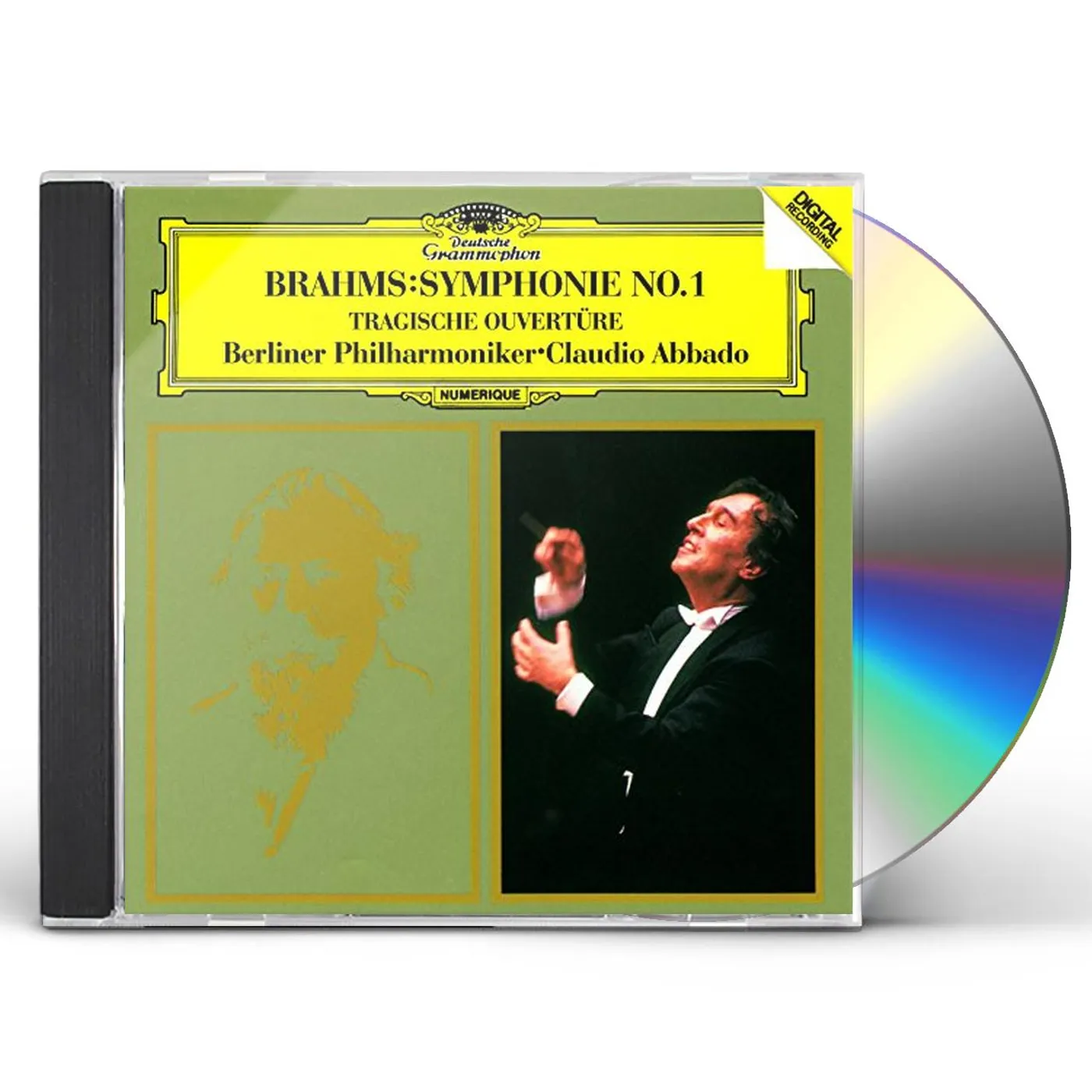 Brahms / Claudio Abbado BRAHMS: SYMPHONY 1 / TRAGIC OVERTURE CD