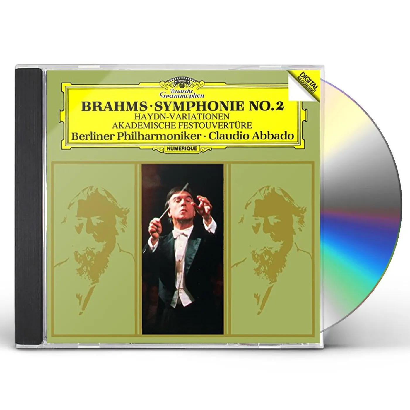 Brahms / Claudio Abbado BRAHMS: SYMPHONY 2 / HAYDN VARIATIONS CD