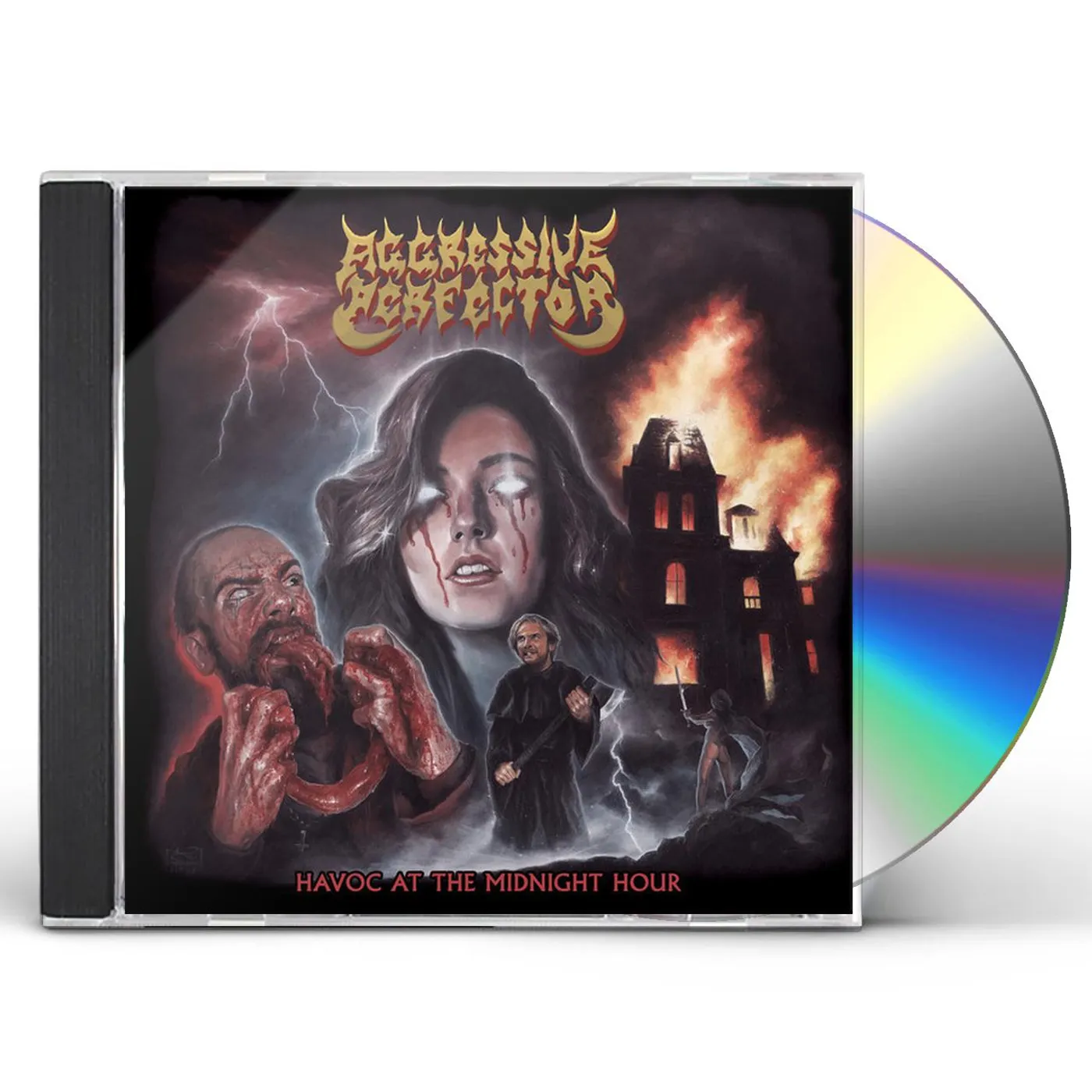 Aggressive Perfector HAVOC AT THE MIDNIGHT HOUR CD