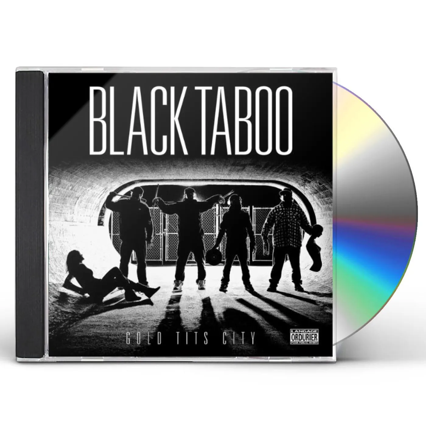 Black Taboo GOLD TITS CITY CD