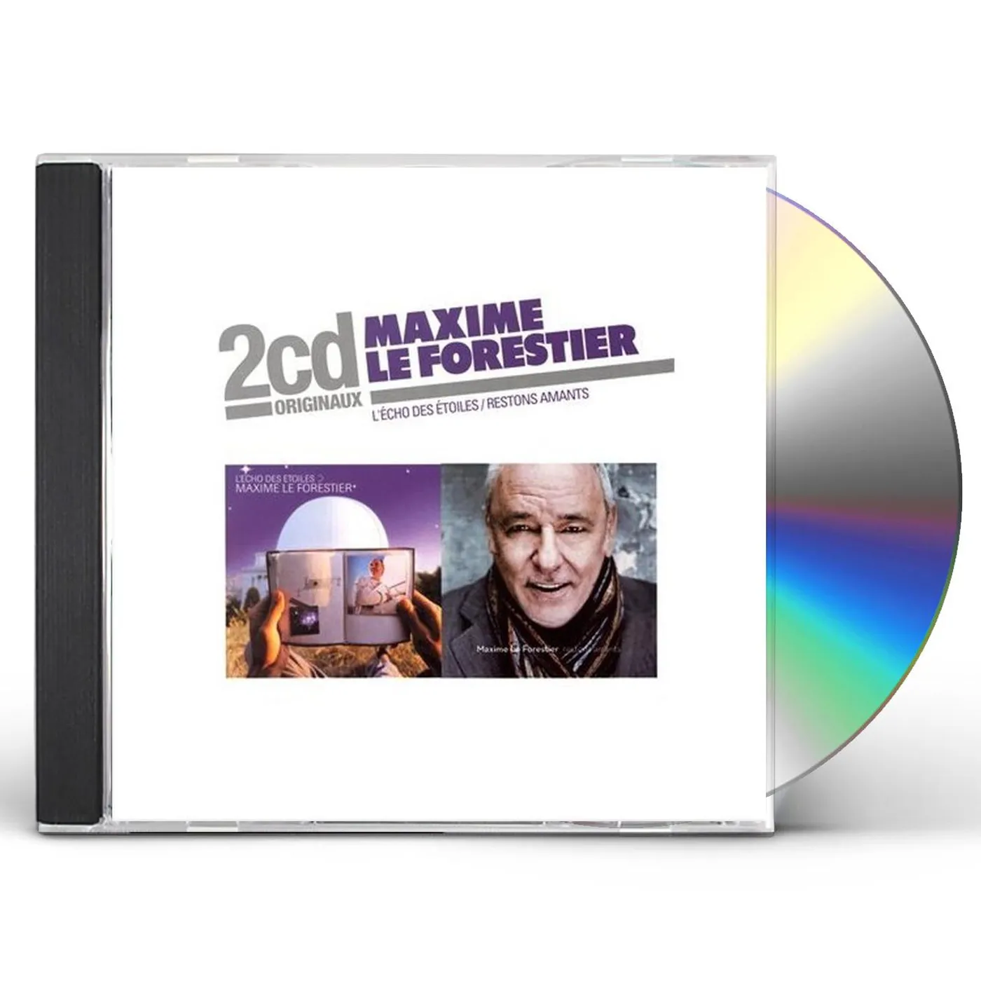 Maxime Le Forestier L'ECHO DES ETOILES + RESTONS AMANTS CD