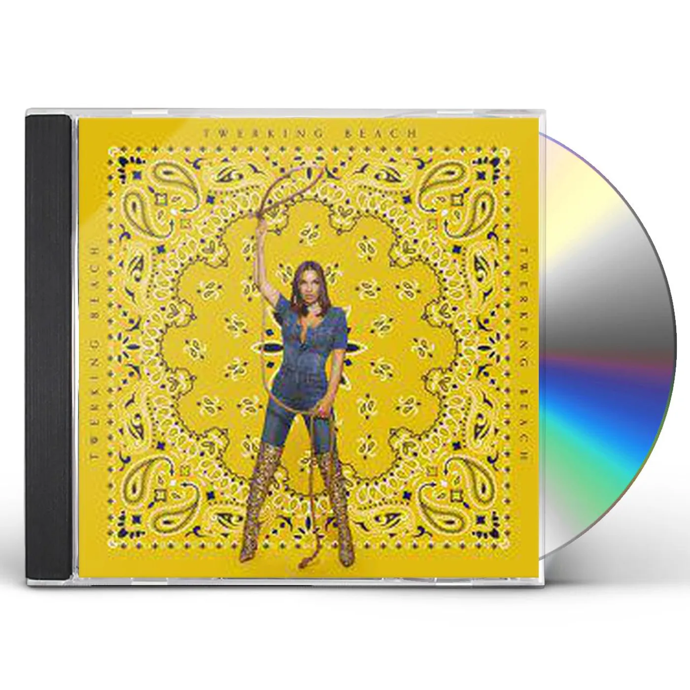 Elettra Lamborghini TWERKING BEACH CD