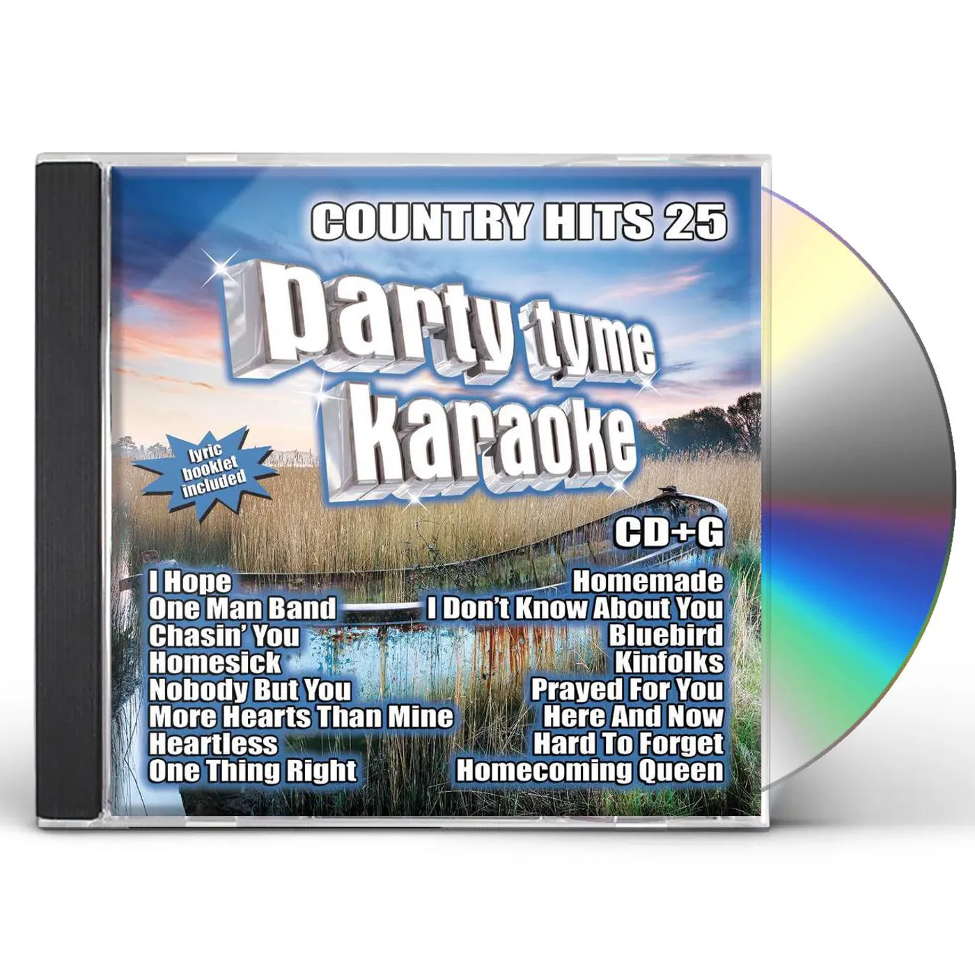 Party Tyme Karaoke COUNTRY HITS 25 (CD+G) CD