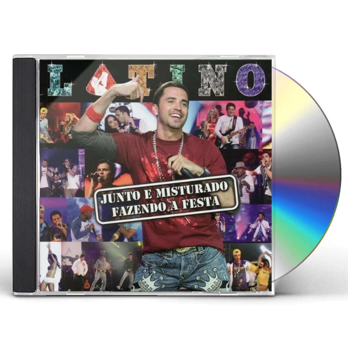 Latino JUNTO E MISTURADO FAZENDO A FESTA CD