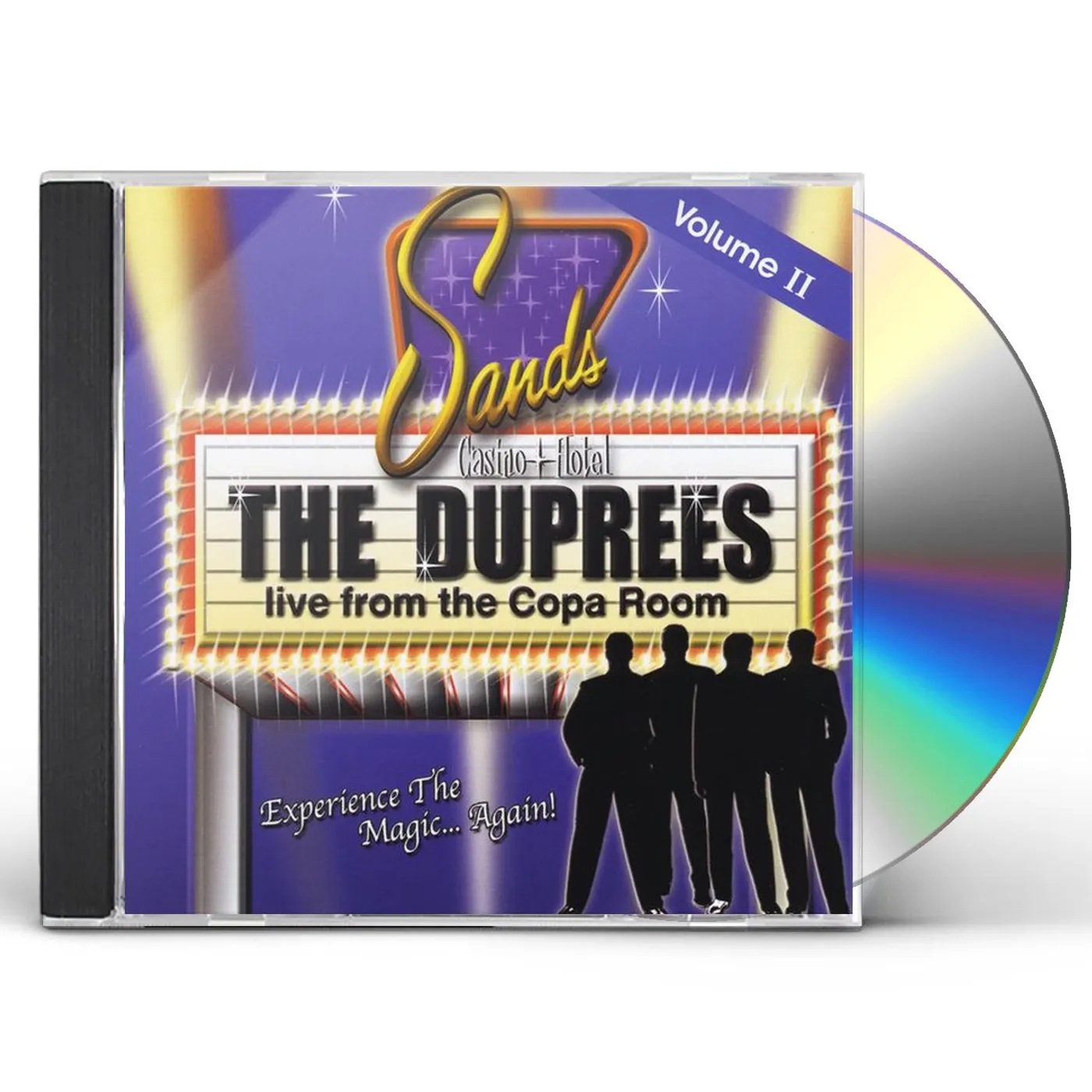 The Duprees LIVE FROM THE COPA ROOM VOL. II CD