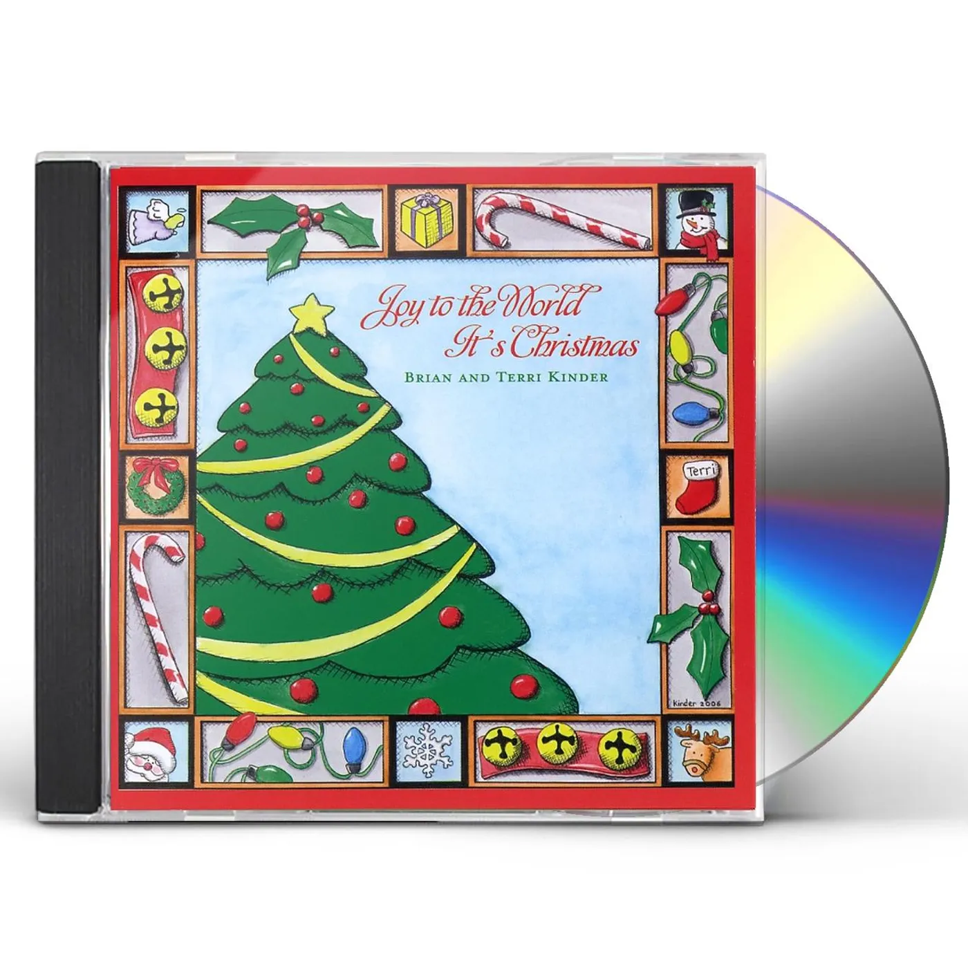 Brian Kinder JOY TO THE WORLD IT'S CHRISTMAS CD
