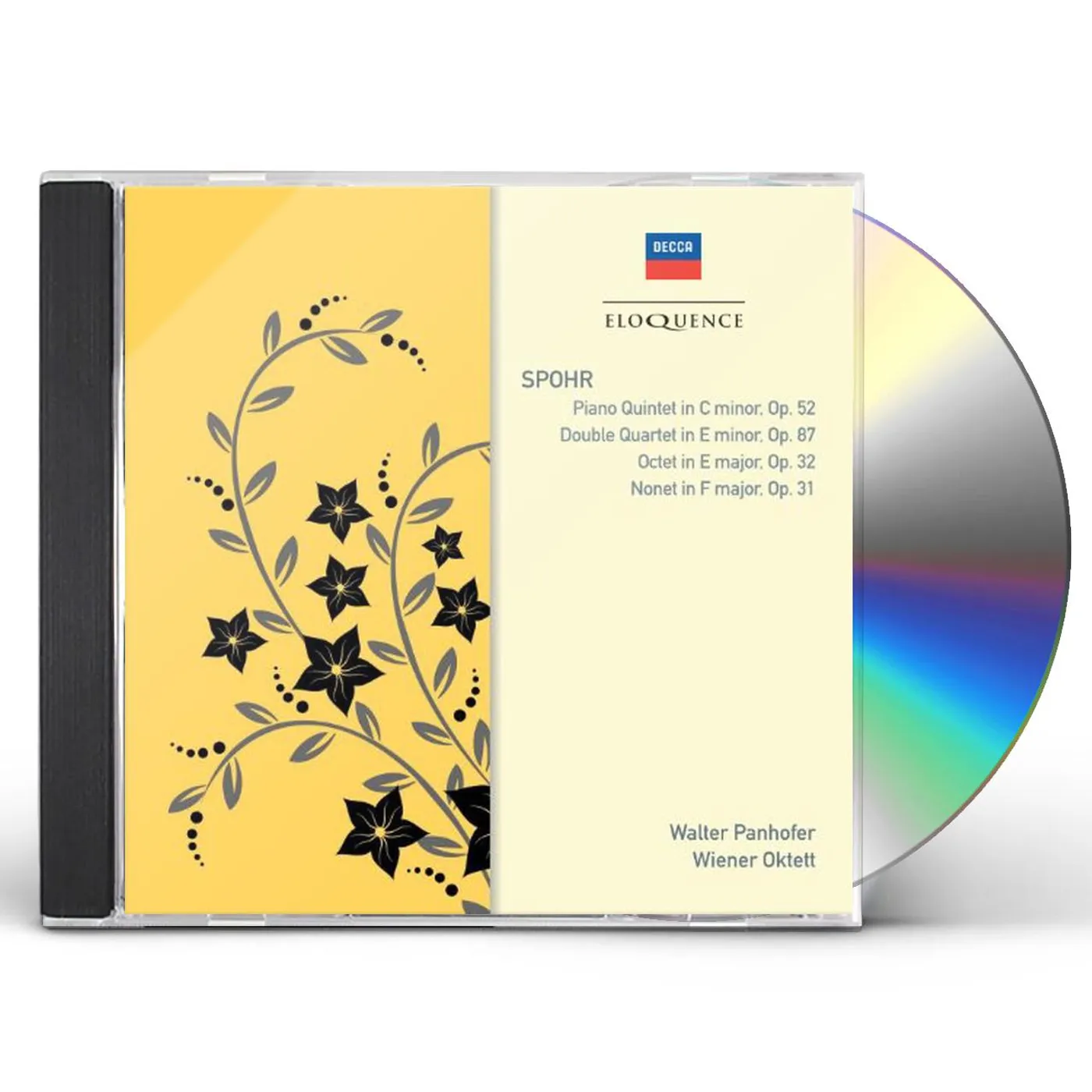 Wiener Oktett ELOQUENCE: SPOHR - PIANO QUINTET IN C MINOR OP 52 CD