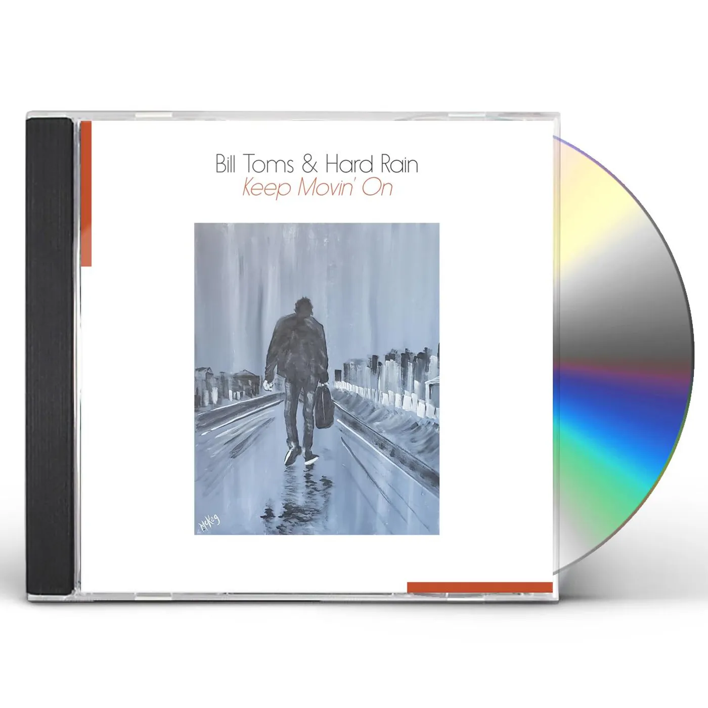 Bill Toms KEEP MOVIN' ON CD