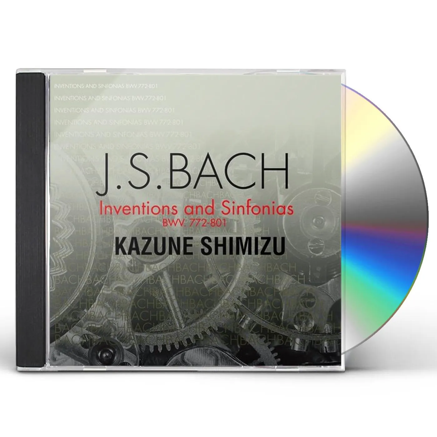 Kazune Shimizu BACH: INVENTIONEN UND SINFONIEN CD
