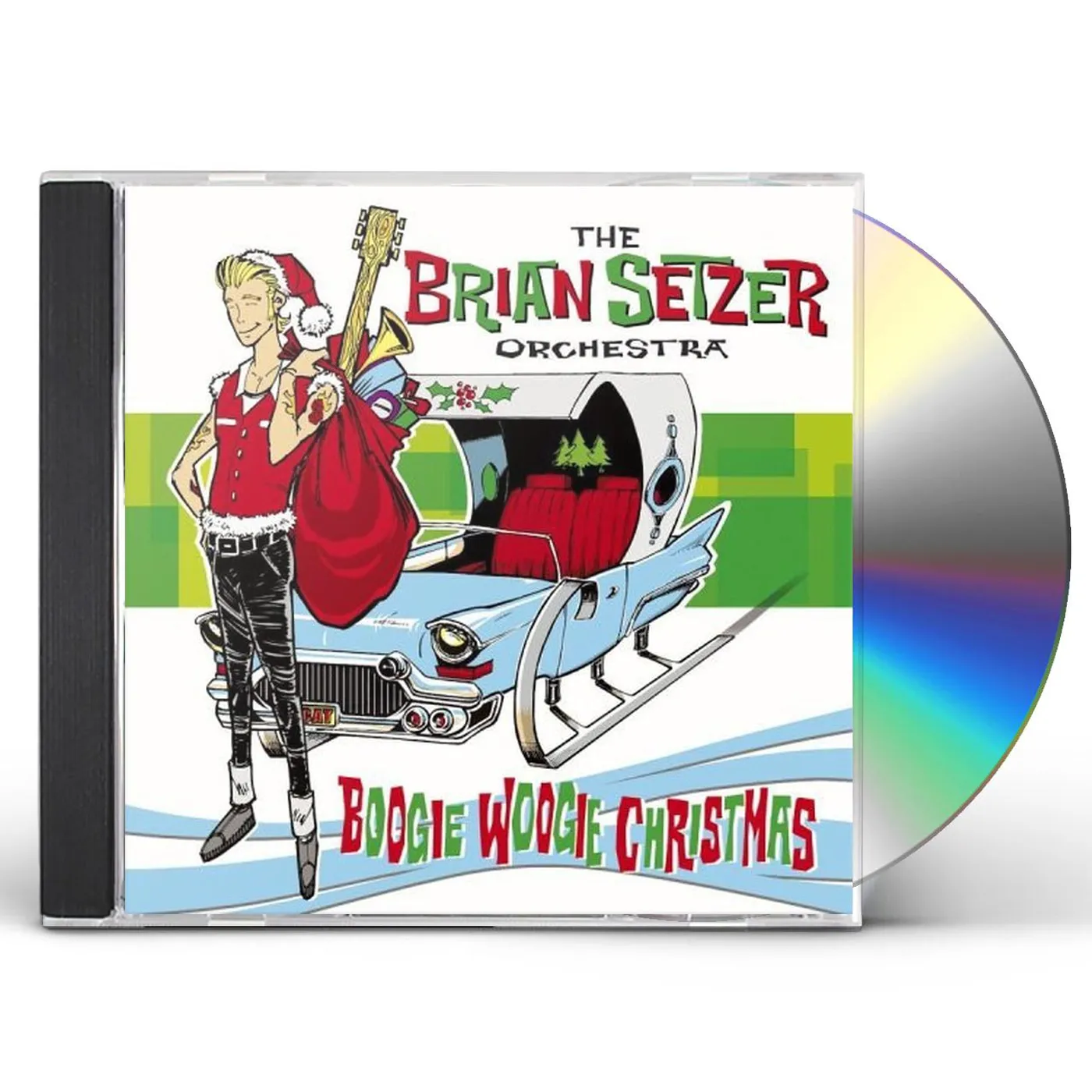 Brian Setzer BOOGIE WOOGIE CHRISTMAS CD