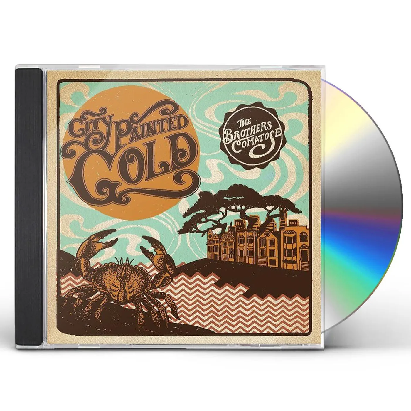 The Brothers Comatose CITY PAINTED GOLD CD