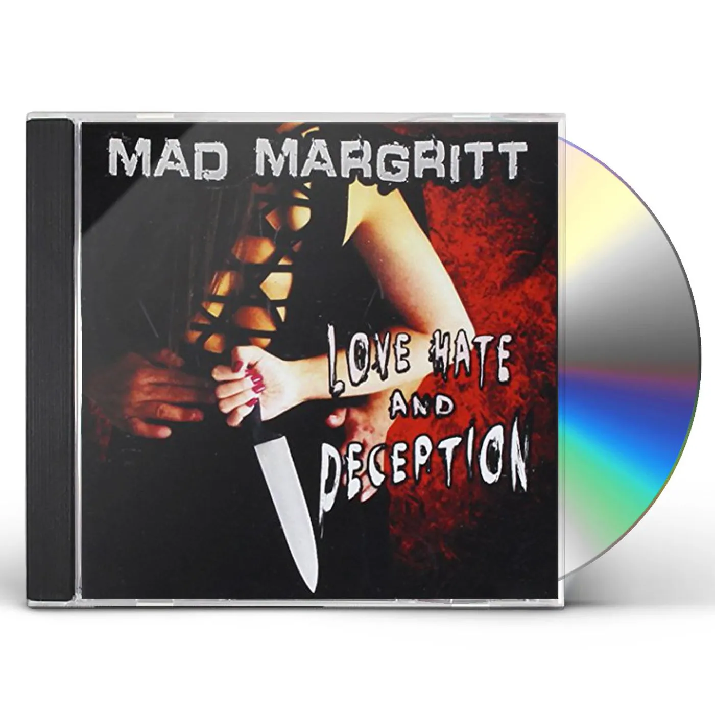 Mad Margritt LOVE HATE AND DECEPTION CD