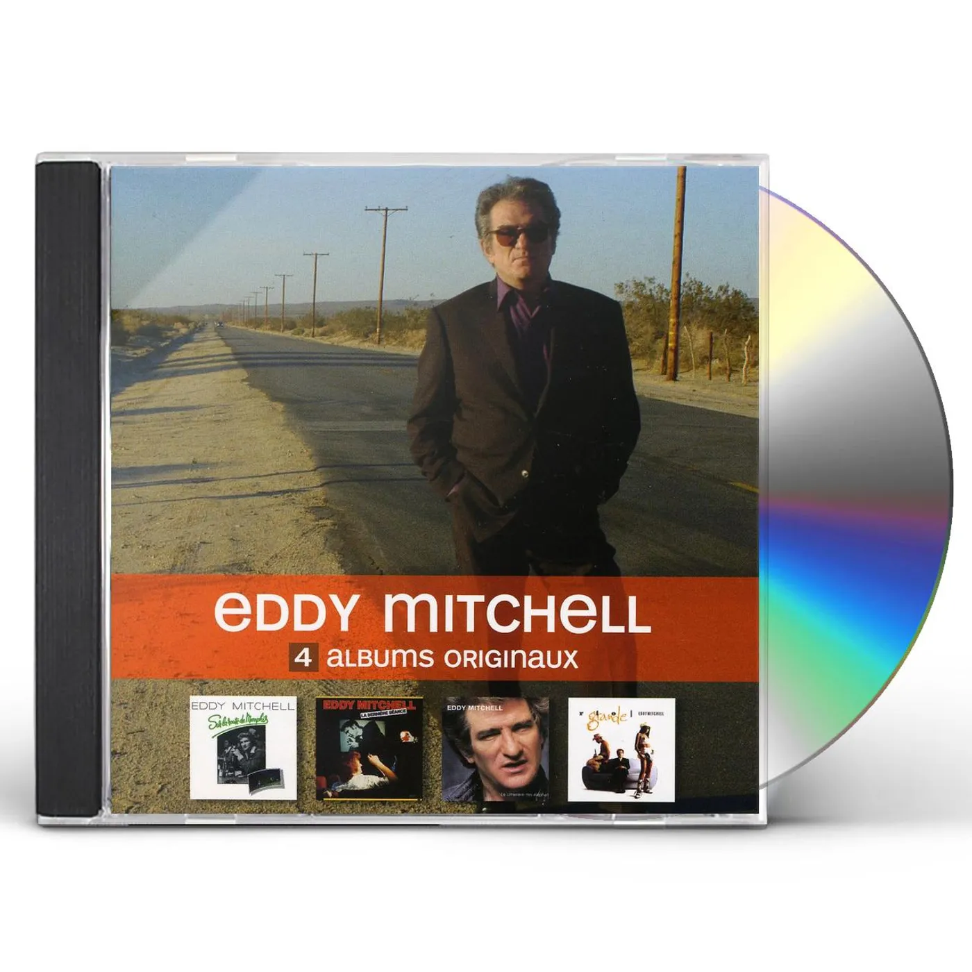 Eddy Mitchell 4 ORIGINAL ALBUMS CD