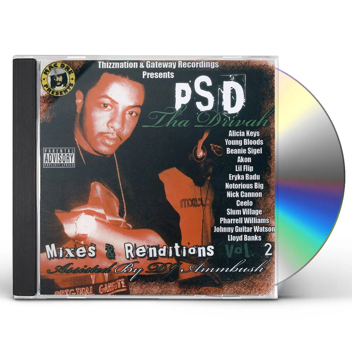 PSD MIXES & RENDITIONS 2 CD