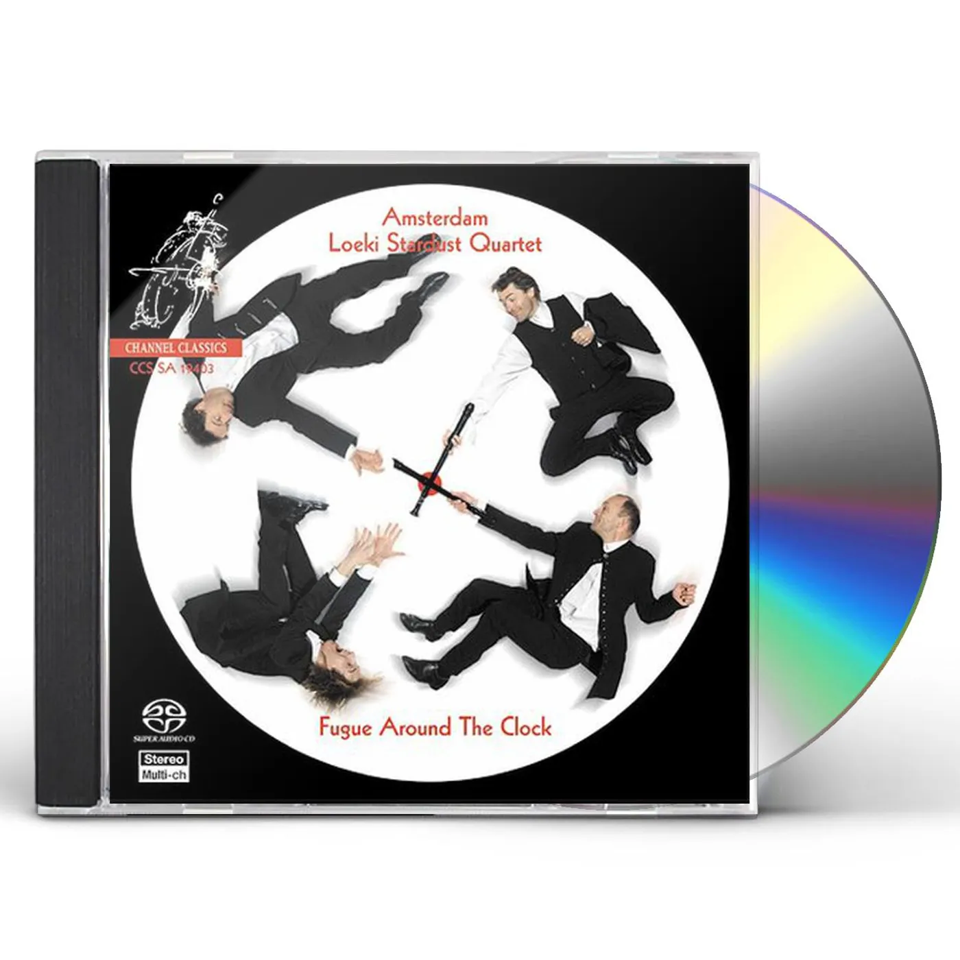 Amsterdam Loeki Stardust Quartet FUGUE AROUND THE CLOCK CD Super Audio CD