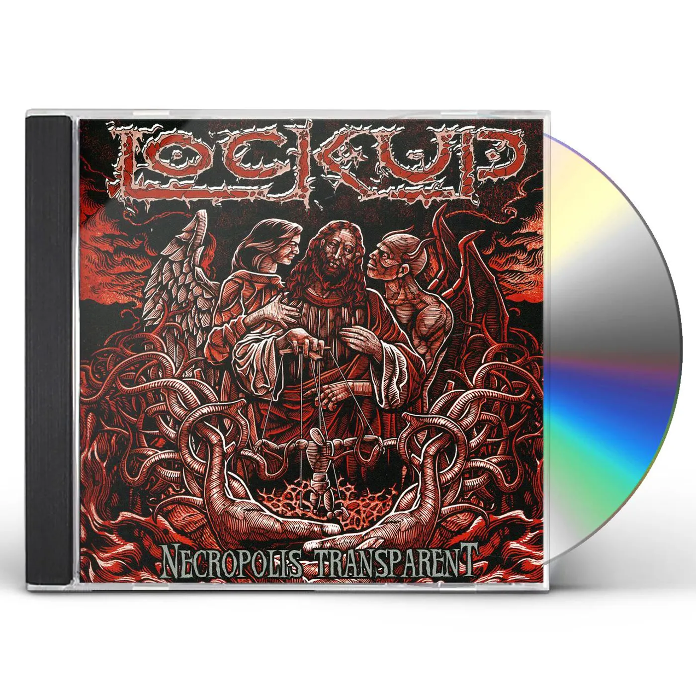 Lock Up NECROPOLIS TRANSPARENT CD