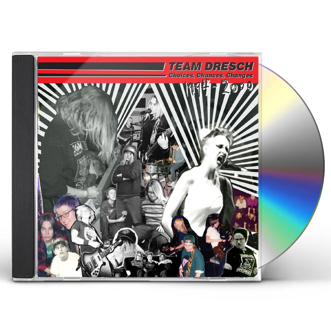 Team Dresch SINGLES COMP CD