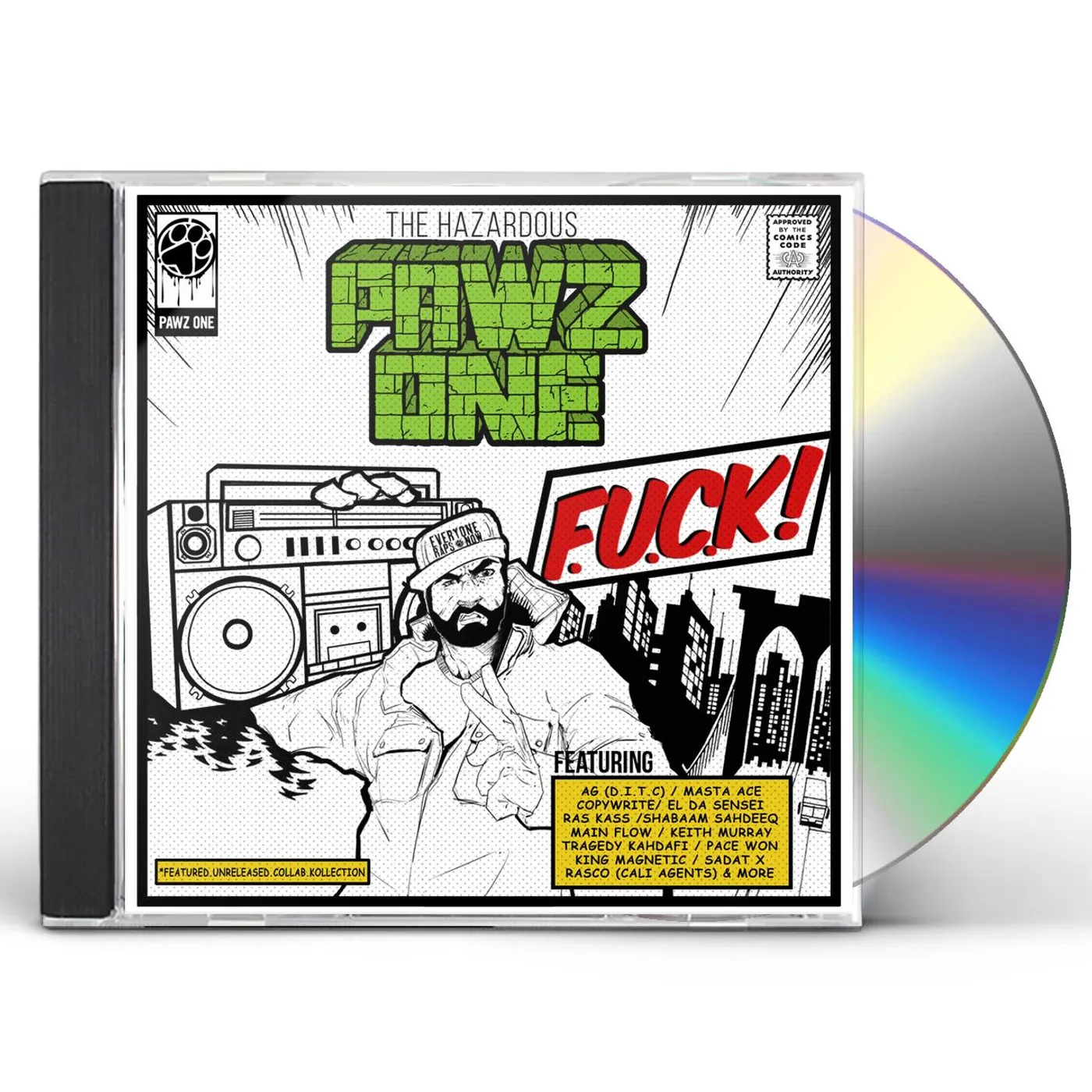 Pawz One F.U.C.K. CD