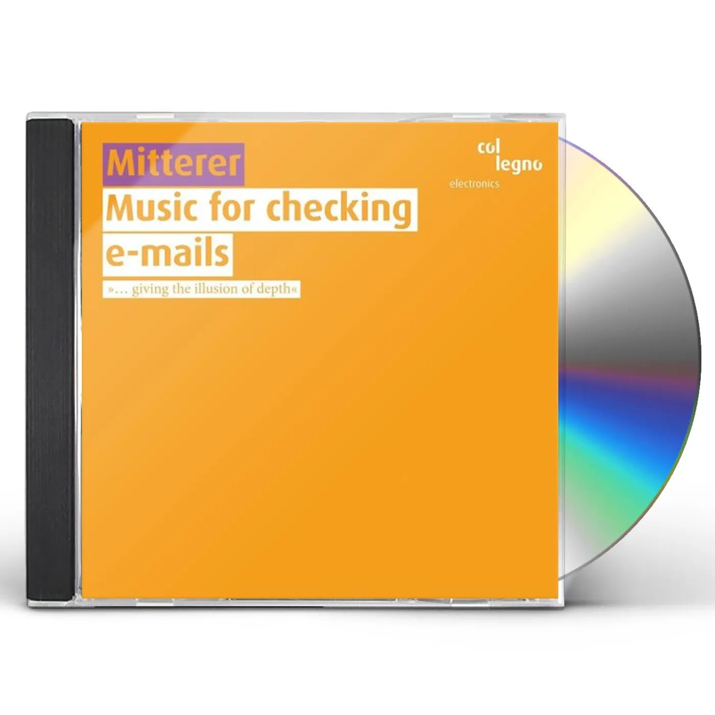 Wolfgang Mitterer MUSIC FOR CHECKING E-MAILS CD