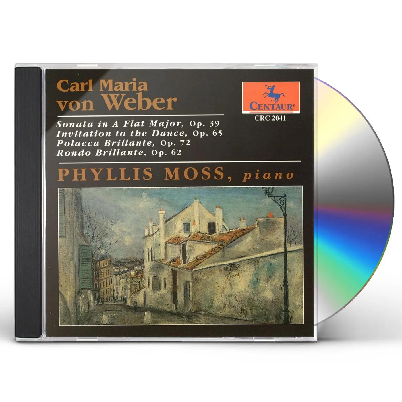 Carl Maria von Weber SONATA INVITATION TO THE DANC CD