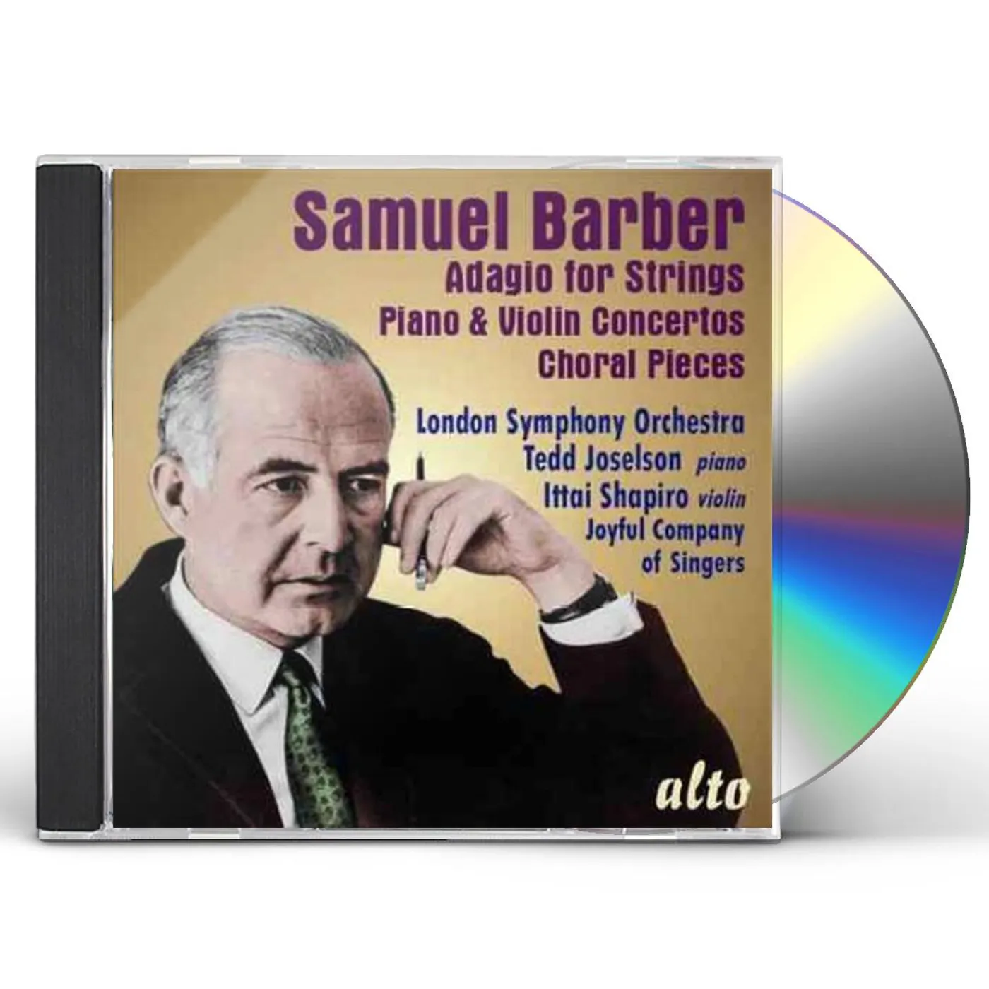 London Symphony Orchestra Barber: Adagio for Strings/Piano & Violin Concerto CD