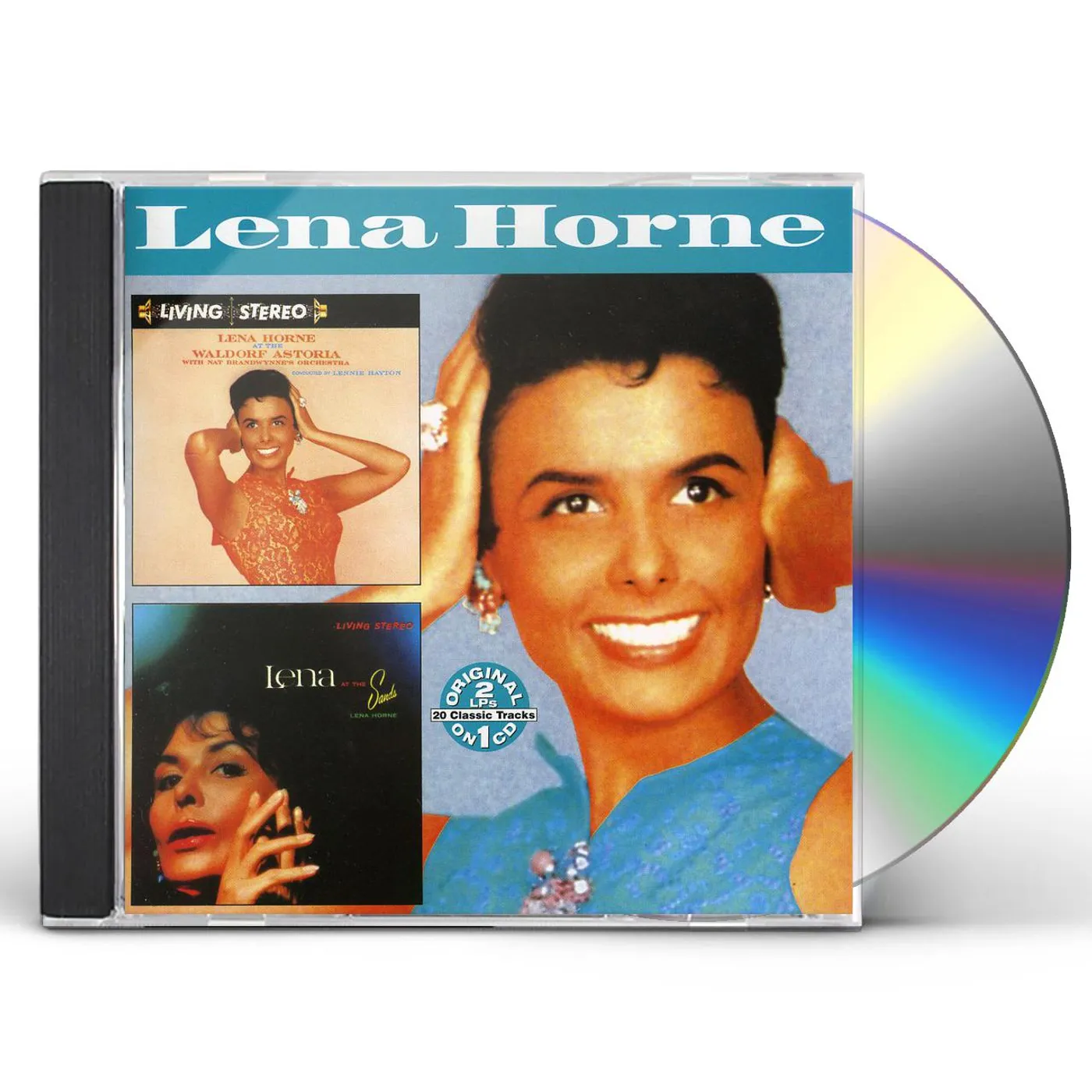 Lena Horne AT THE WALDORF ASTORIA / AT THE SANDS CD