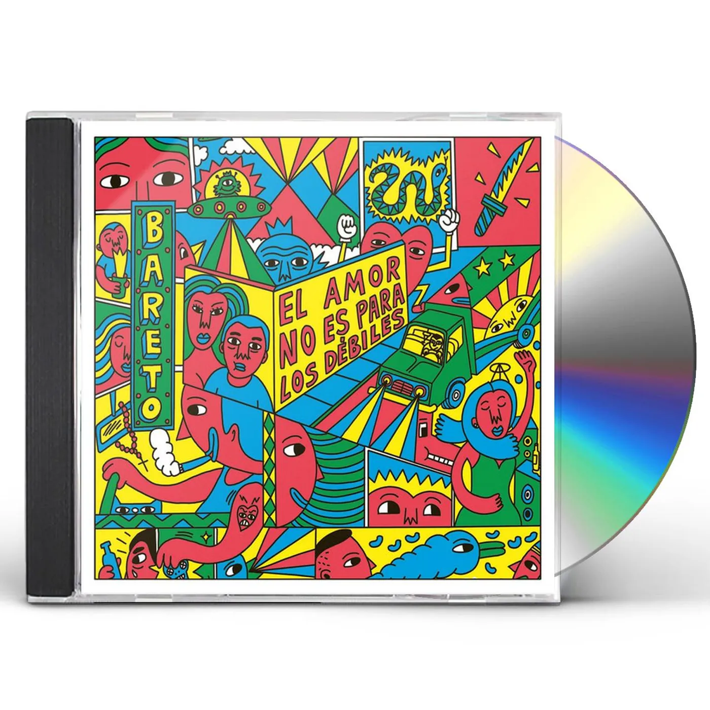 Bareto EL AMOR NO ES PARA LOS DEBILES CD