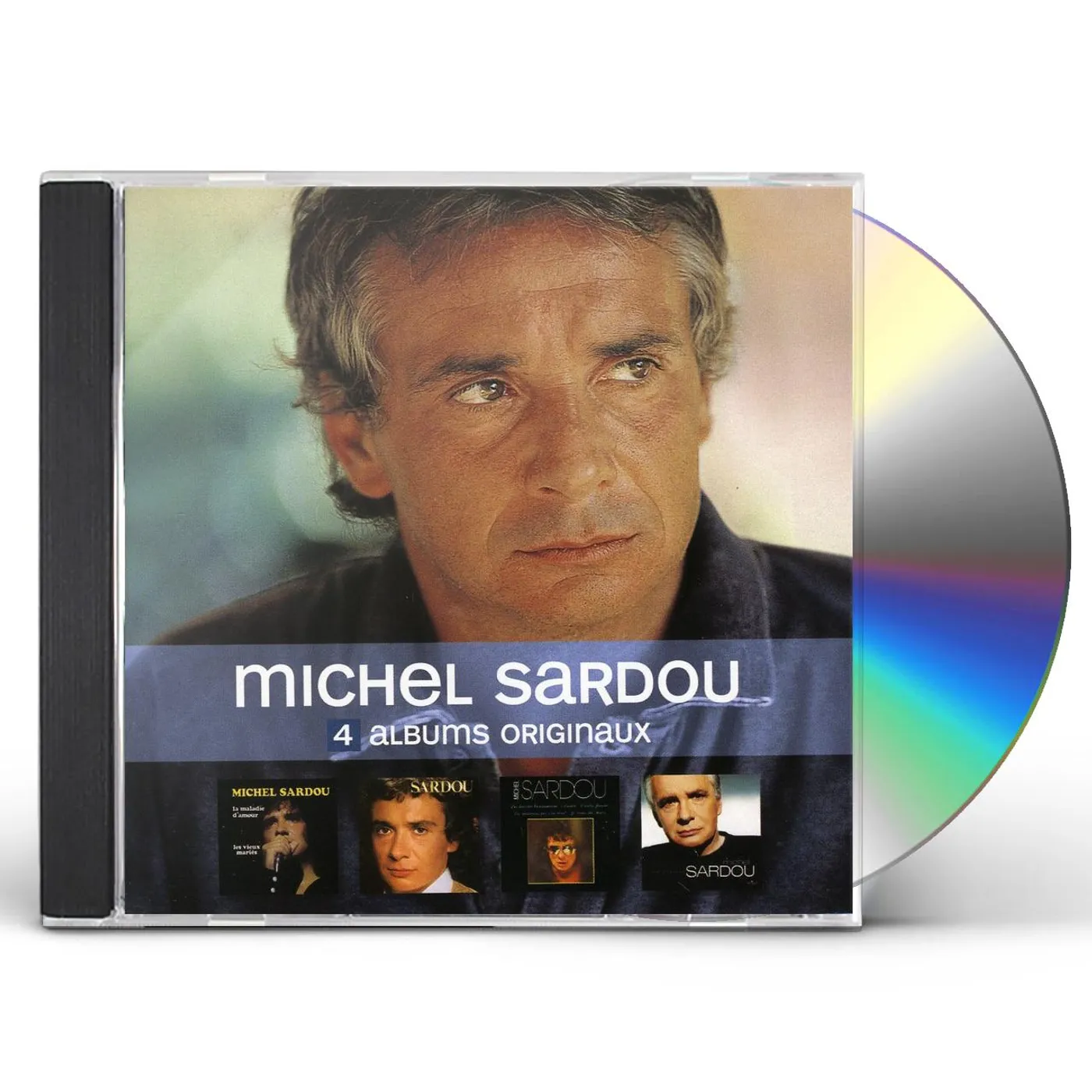 Michel Sardou 4 ORIGINAL ALBUMS CD