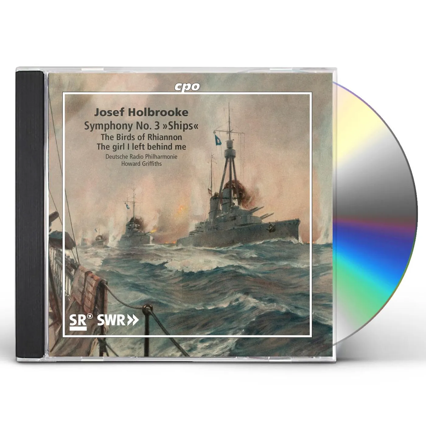 Deutsche Radio Philharmonie SYMPHONIC POEMS, VOL. 3 - SYMPHONY NO. 3; THE BIRDS OF RHIANNON; THE GIRL I LEFT BEHIND ME CD