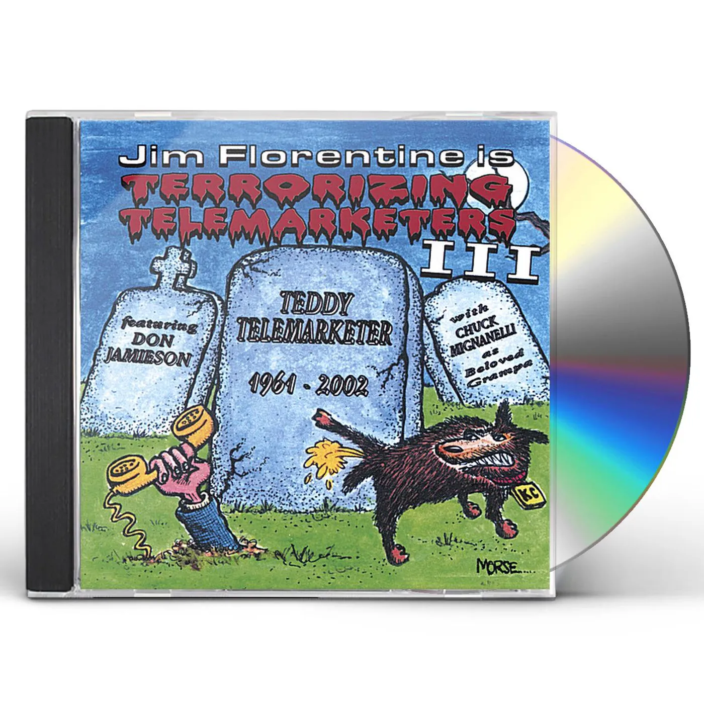 Jim Florentine TERRORIZING TELEMARKETERS 3 CD