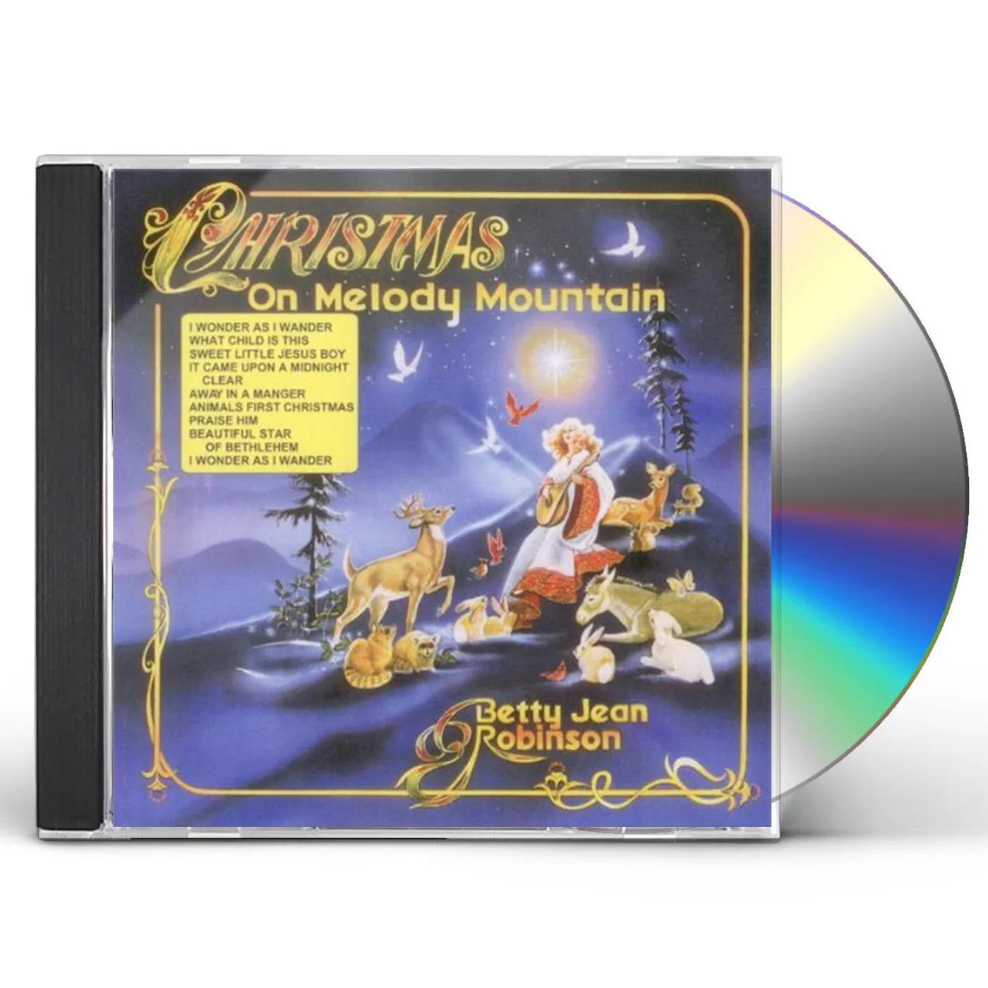 Betty Jean Robinson CHRISTMAS ON MELODY MOUNTAIN CD
