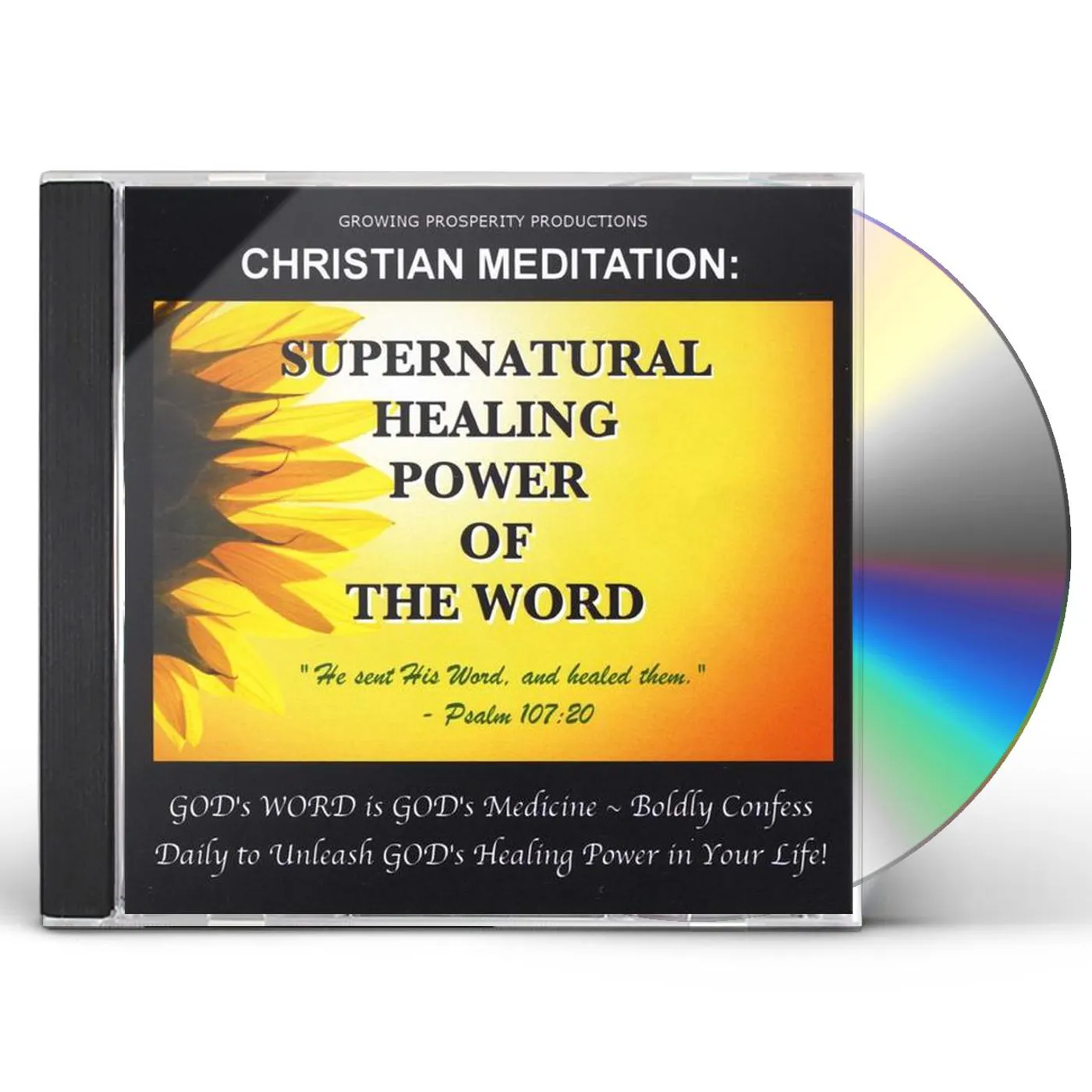 Growing Prosperity Productions CHRISTIAN MEDITATION: SUPERNATURAL HEALING POWER O CD