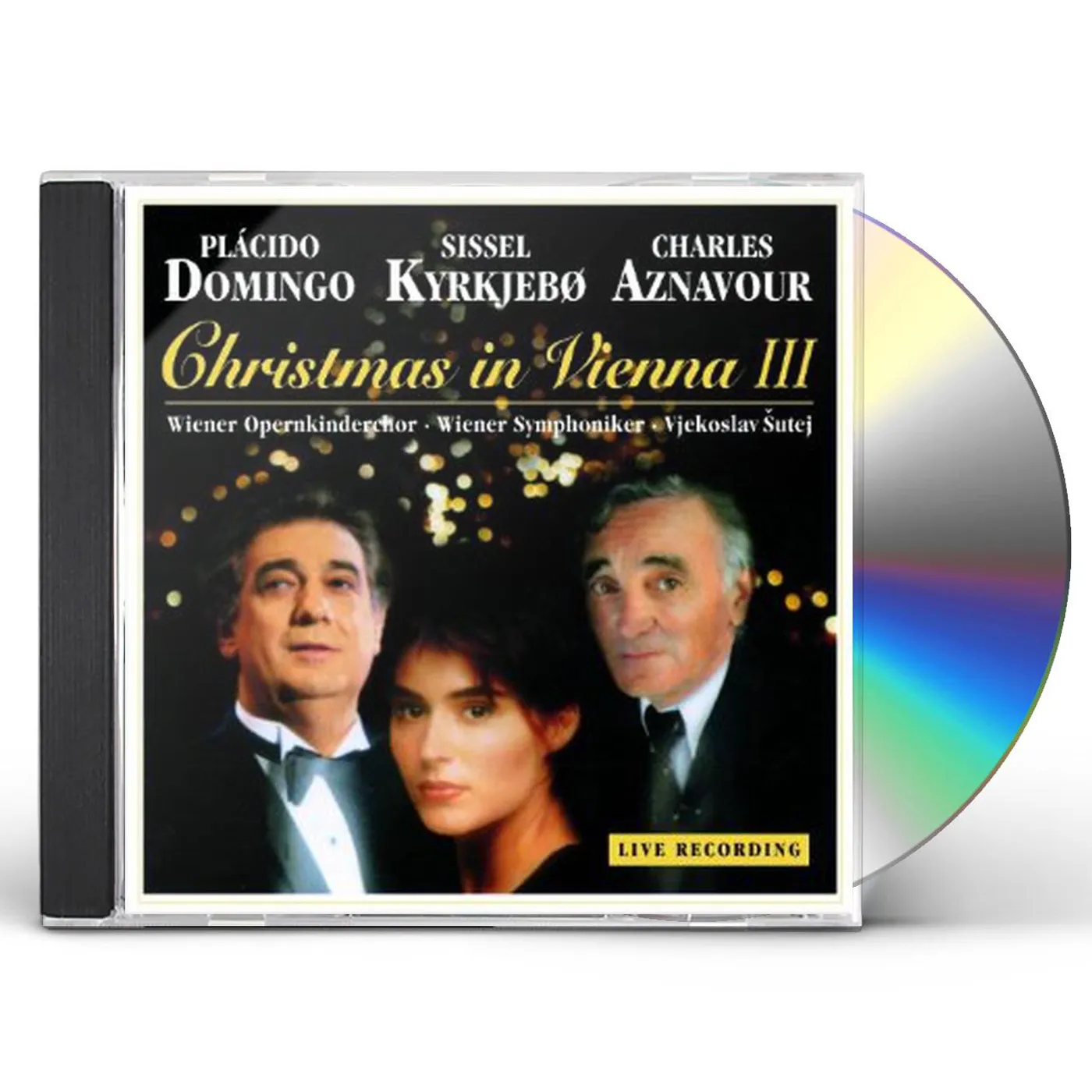 Plácido Domingo CHRISTMAS IN VIENNA 3 CD