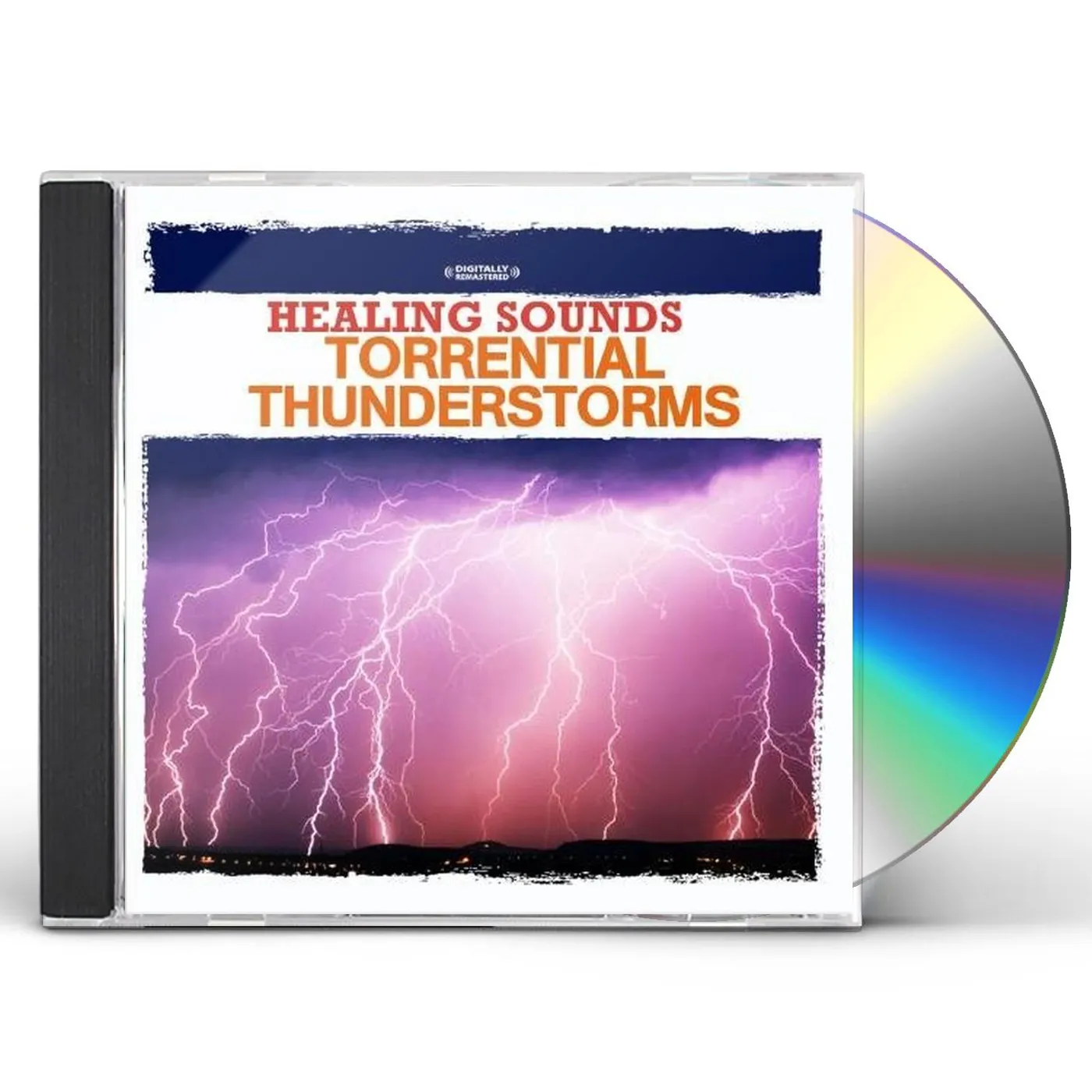 Nature Sounds HEALING SOUNDS - TORRENTIAL THUNDERSTORMS CD
