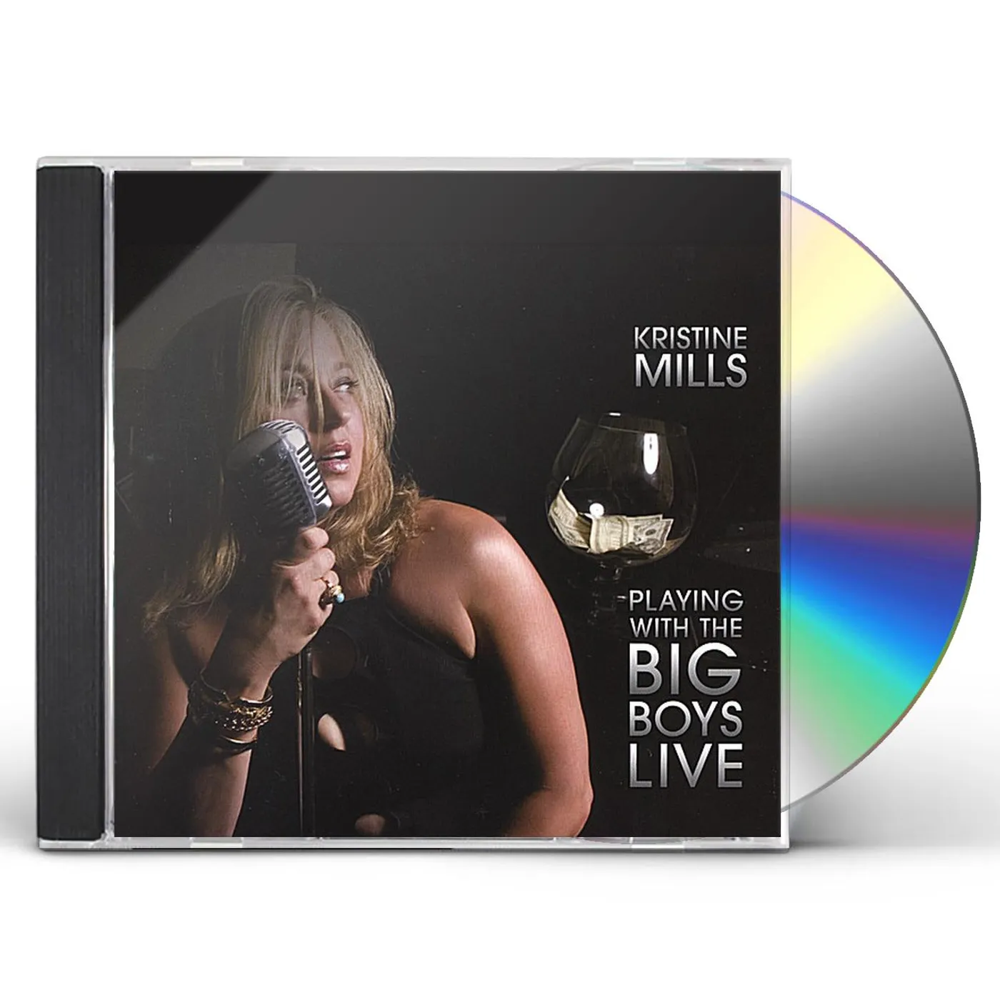 KRISTINE MILLS PLAYING WITH THE BIG BOYS LIVE! CD