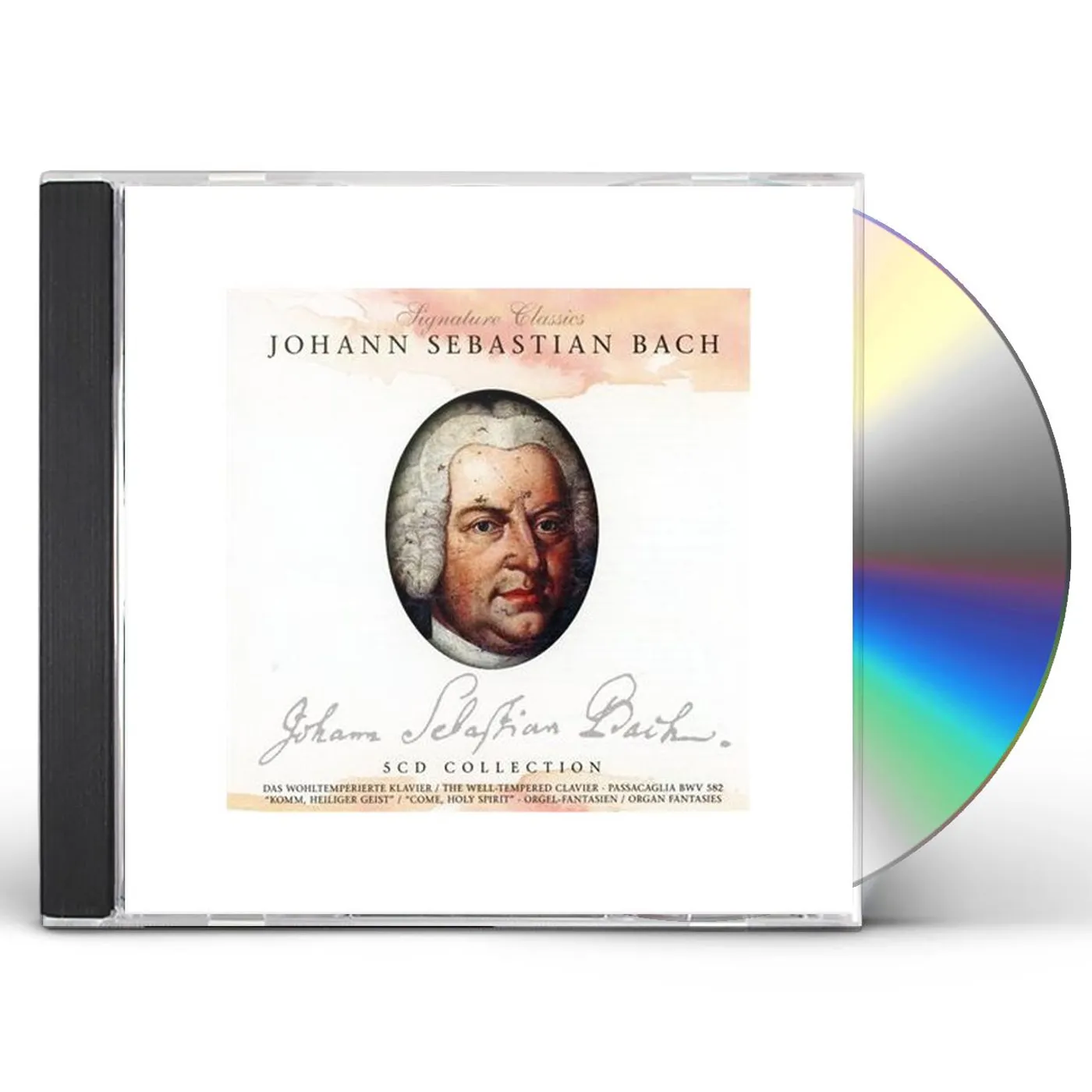 Johann Sebastian Bach SIGNATURE CLASSICS: MASTER PIE CD