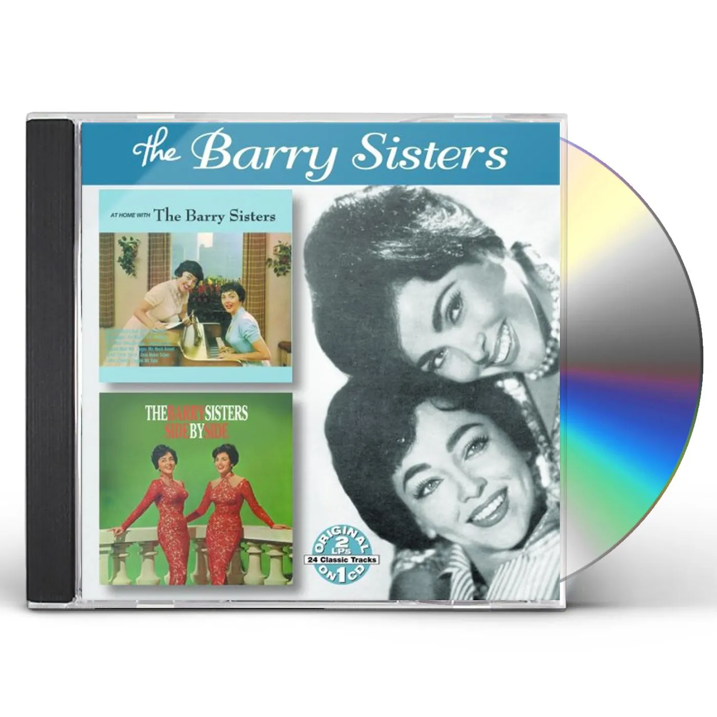 AT HOME WITH THE BARRY SISTERS / SIDE BY SIDE CD