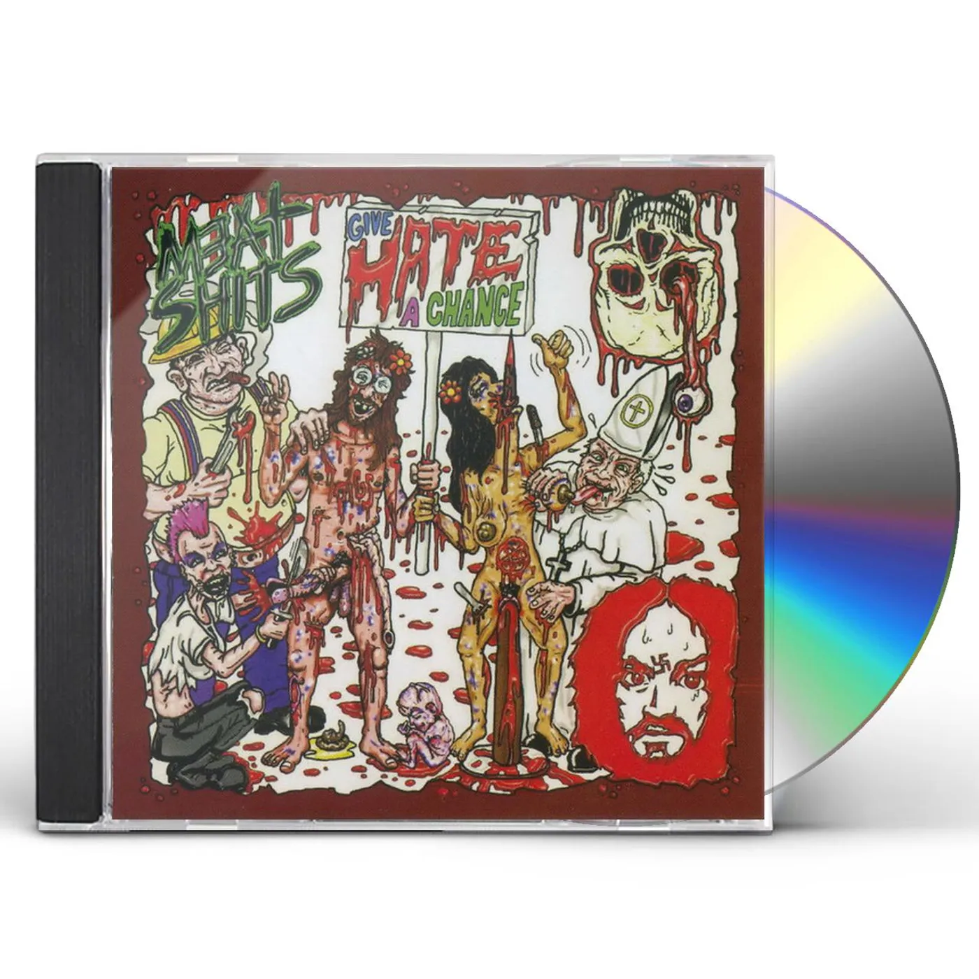 Meat Shits GIVE HATE A CHANCE CD